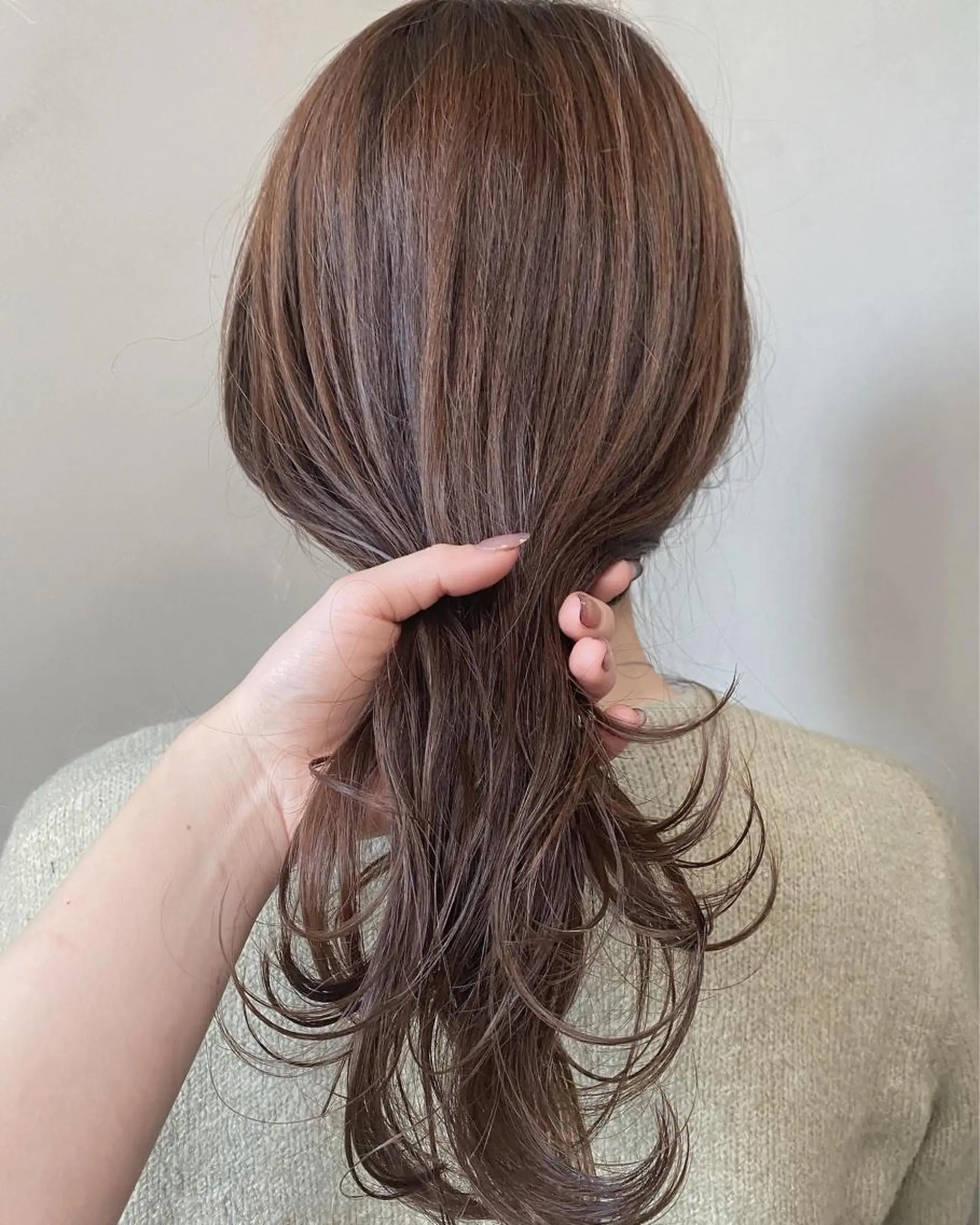 ロング カラー カット ヘアカラー Hatanaka Airiのヘアスタイル