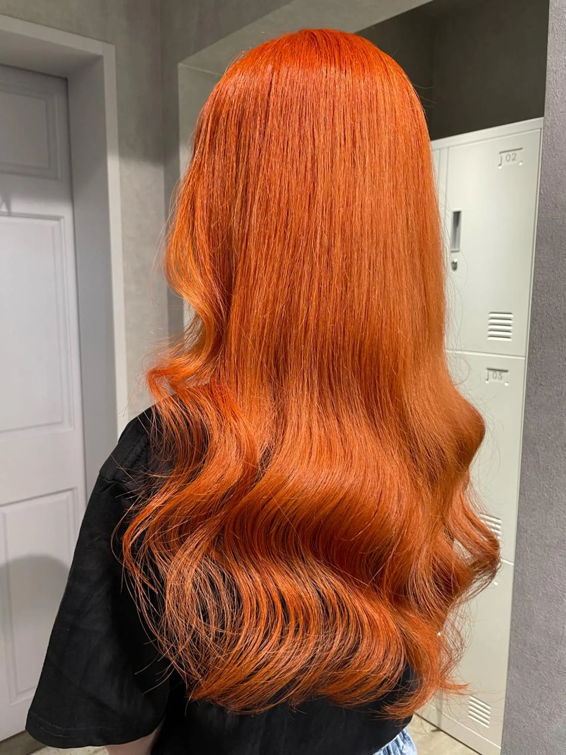 ロング カラー 佐藤 奈佳子 サトウ ナカコのヘアスタイル