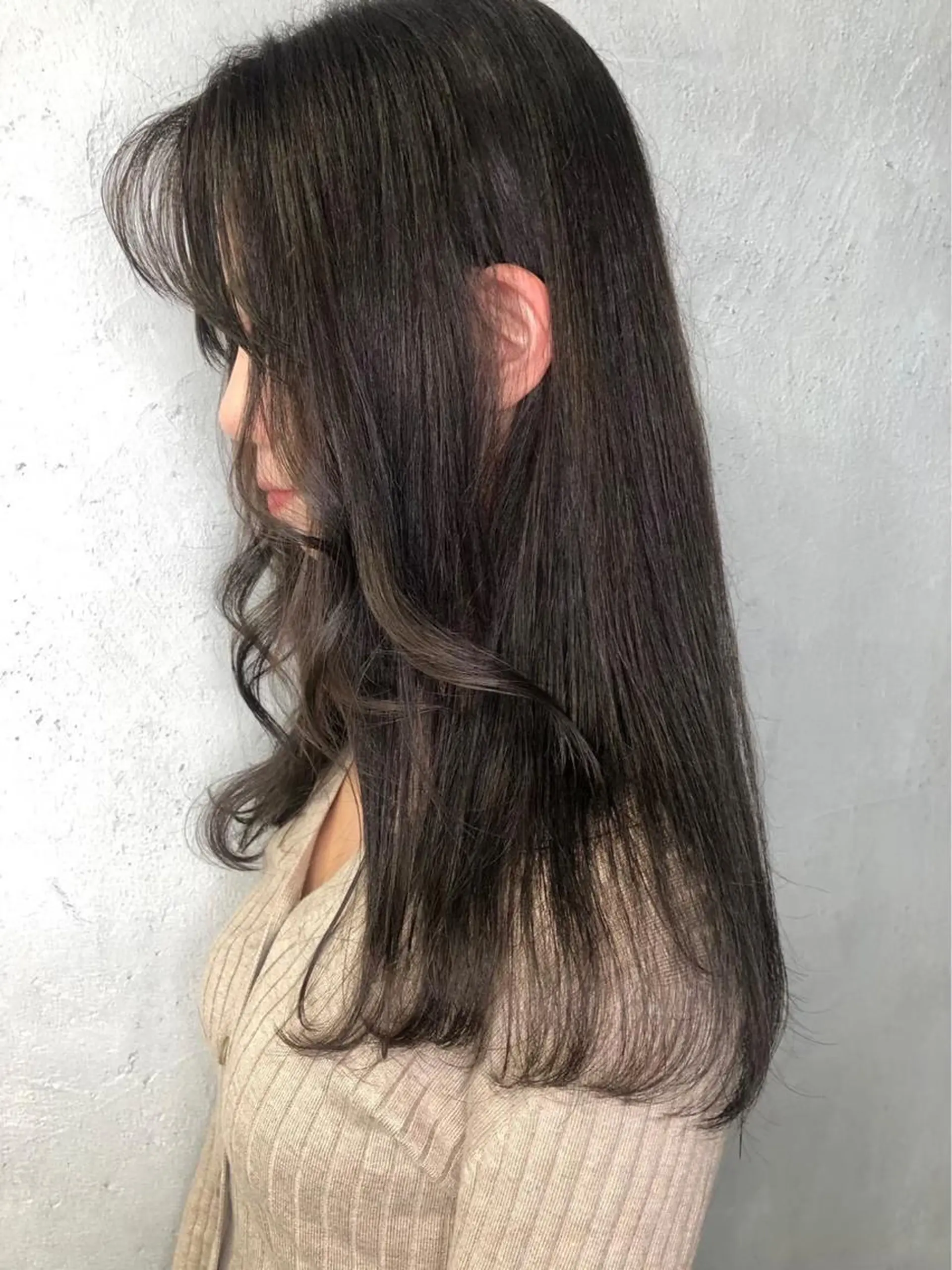 ミディアム 韓国×網紅ヘア 🤍りん🤍のヘアスタイル