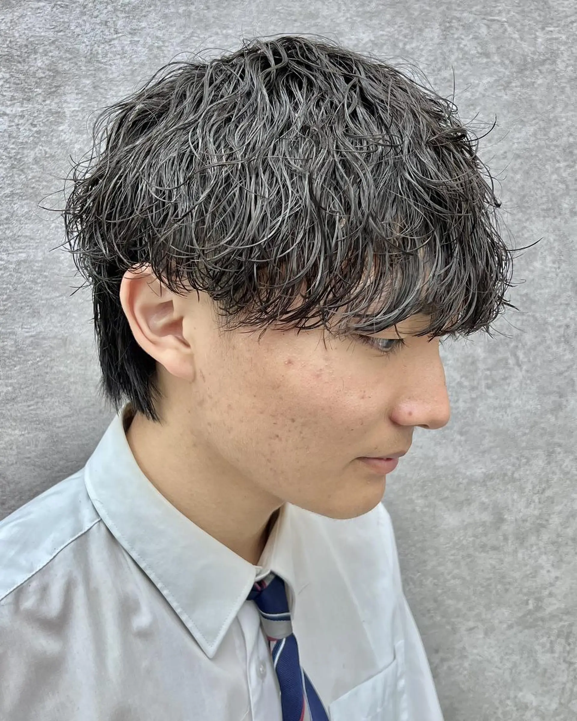パーマ メンズ GLOP HOMME 店長　アオトのヘアスタイル