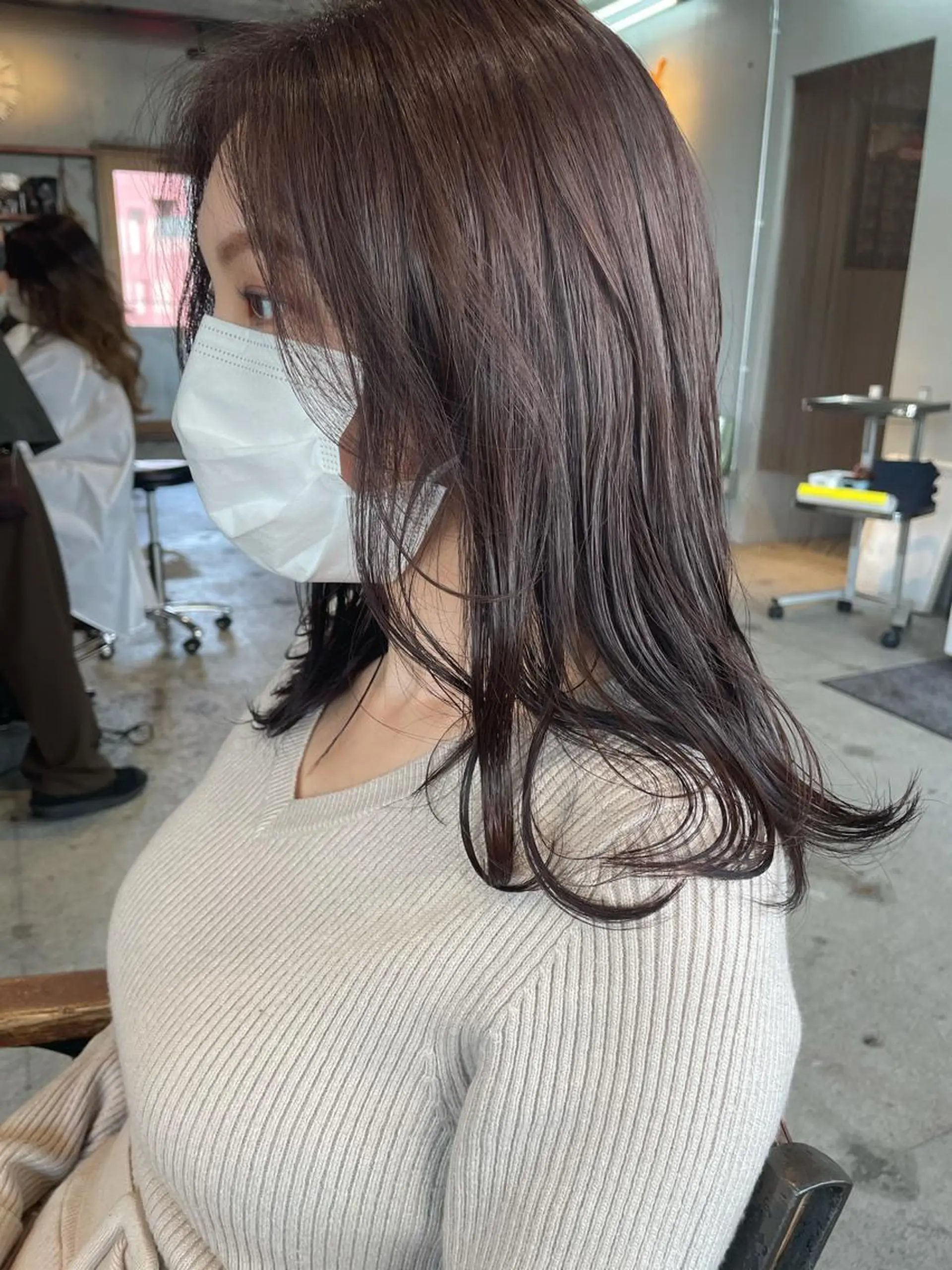 セミロング ヘアカラー トリートメント 🌼褒められヘア🌼 kaoのヘアスタイル