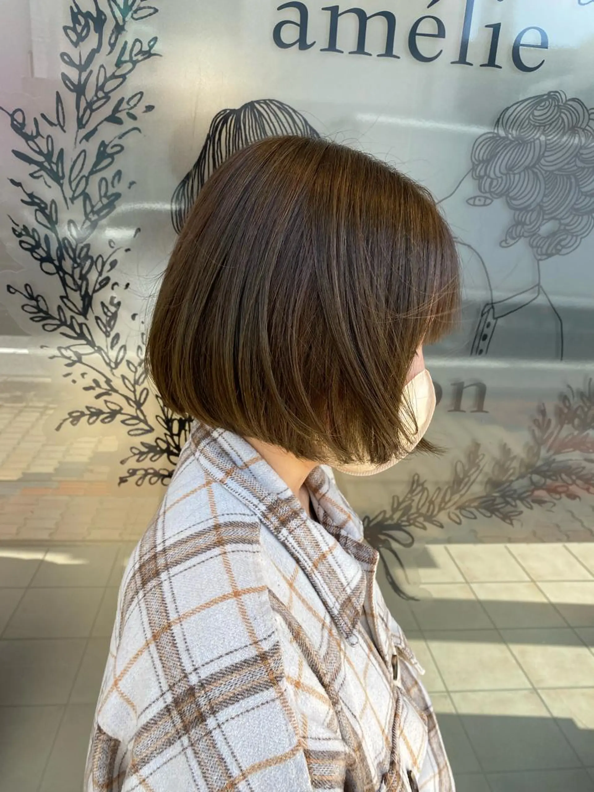 ショート カラー ベージュカラー オリーブベージュ カット ヘアカラー トリートメント さこだ　しょうた 【副店長】のヘアスタイル