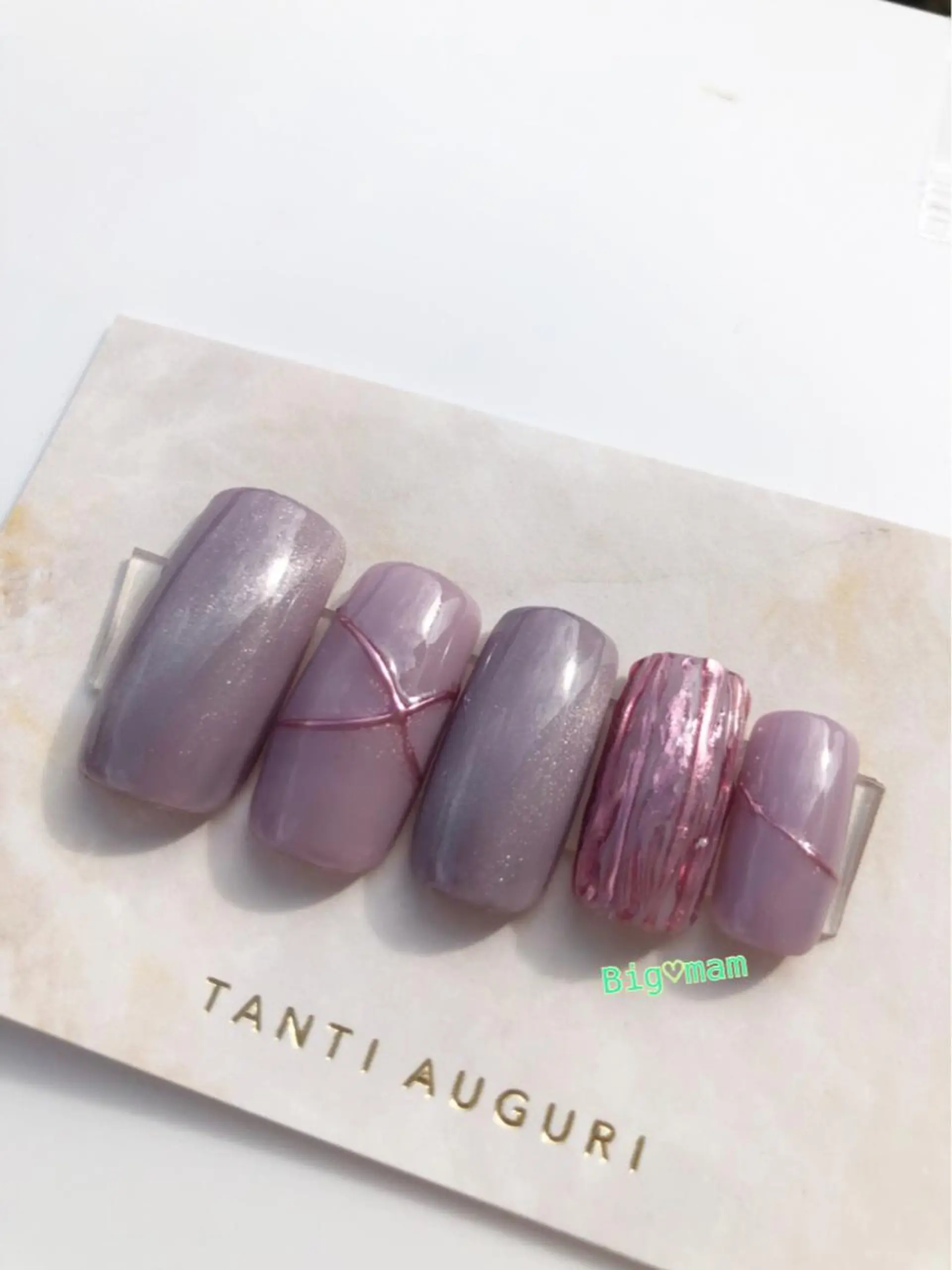 ネイル シンプルネイル ハンドネイル Big♡mam所属・Big♡mam （MAMI）のネイルデザイン