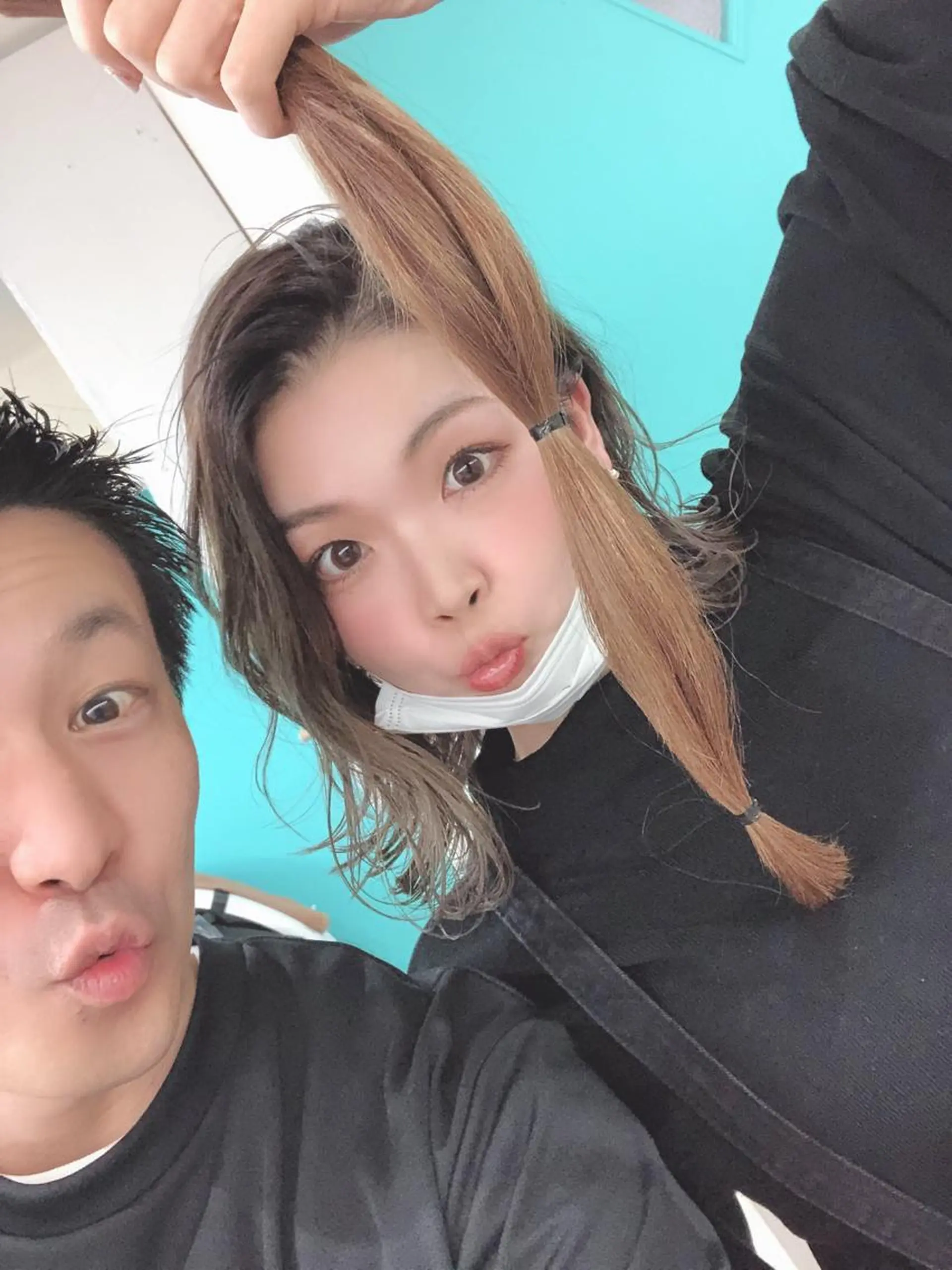 ミディアム カラー TOWA 野村　コウダイのヘアスタイル