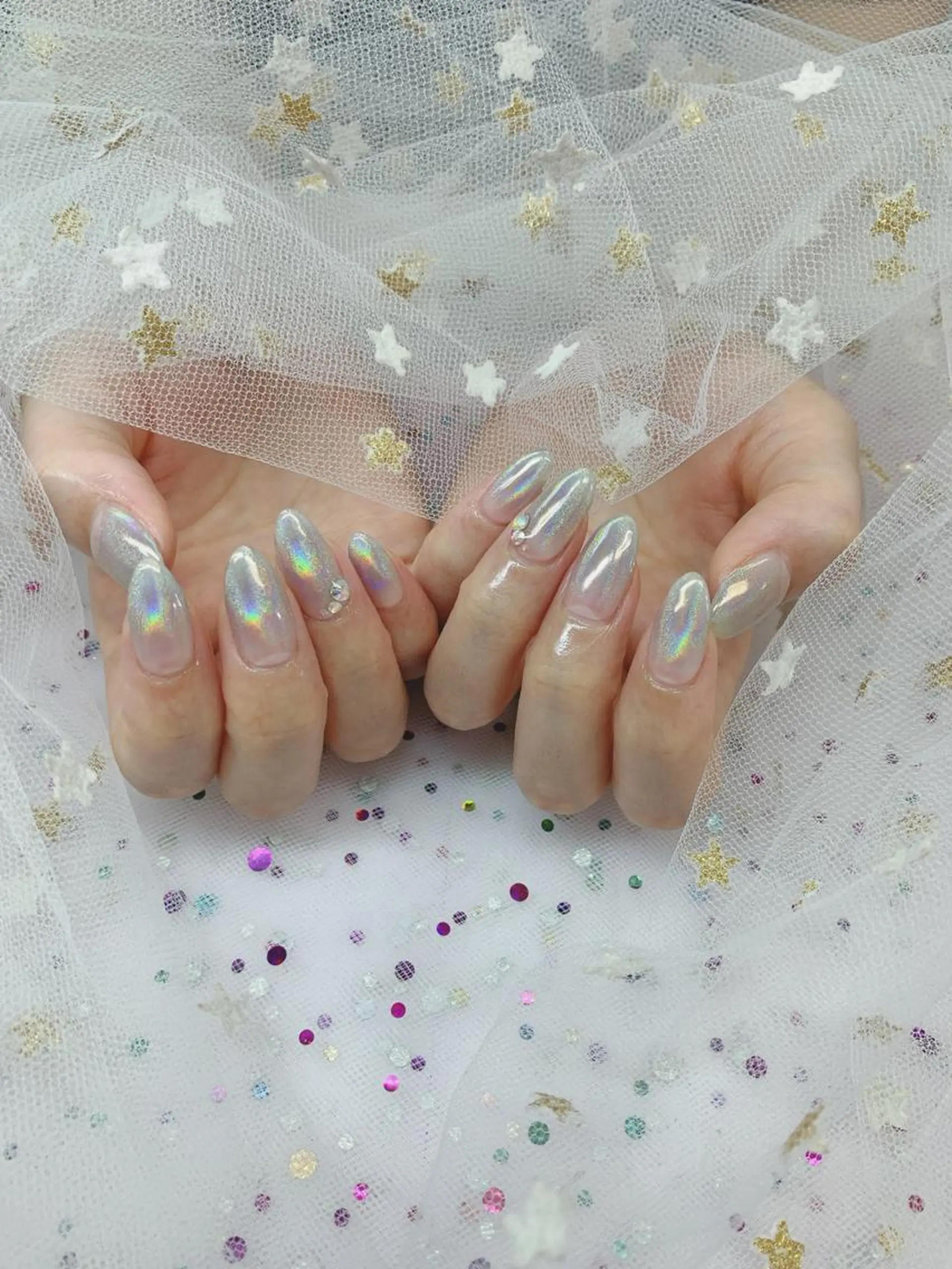 ネイル 🦋ネイルサロン ブラン🌈ゆりのネイルデザイン