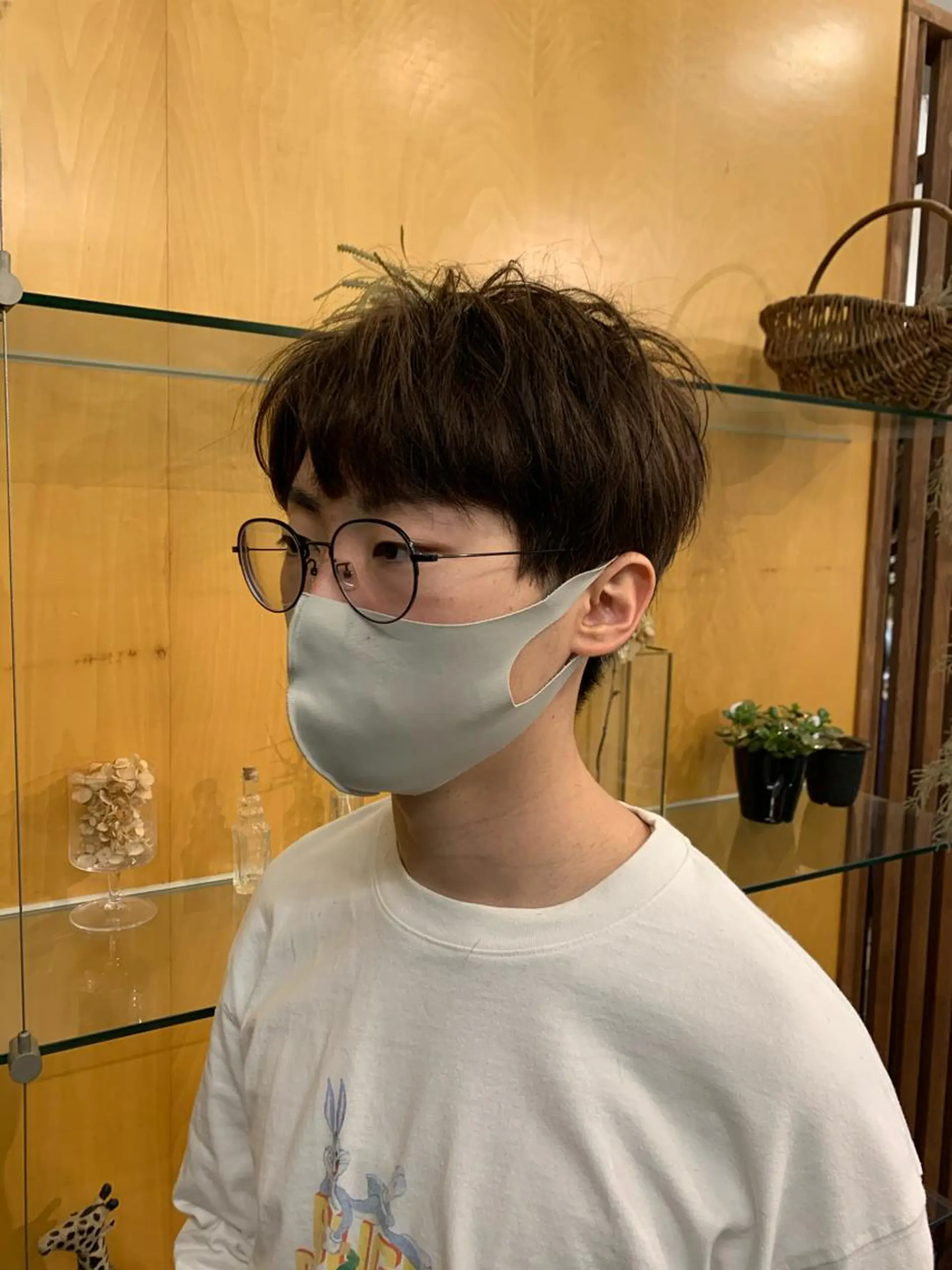 メンズ マッシュ 谷山清和 ゆうやのヘアスタイル