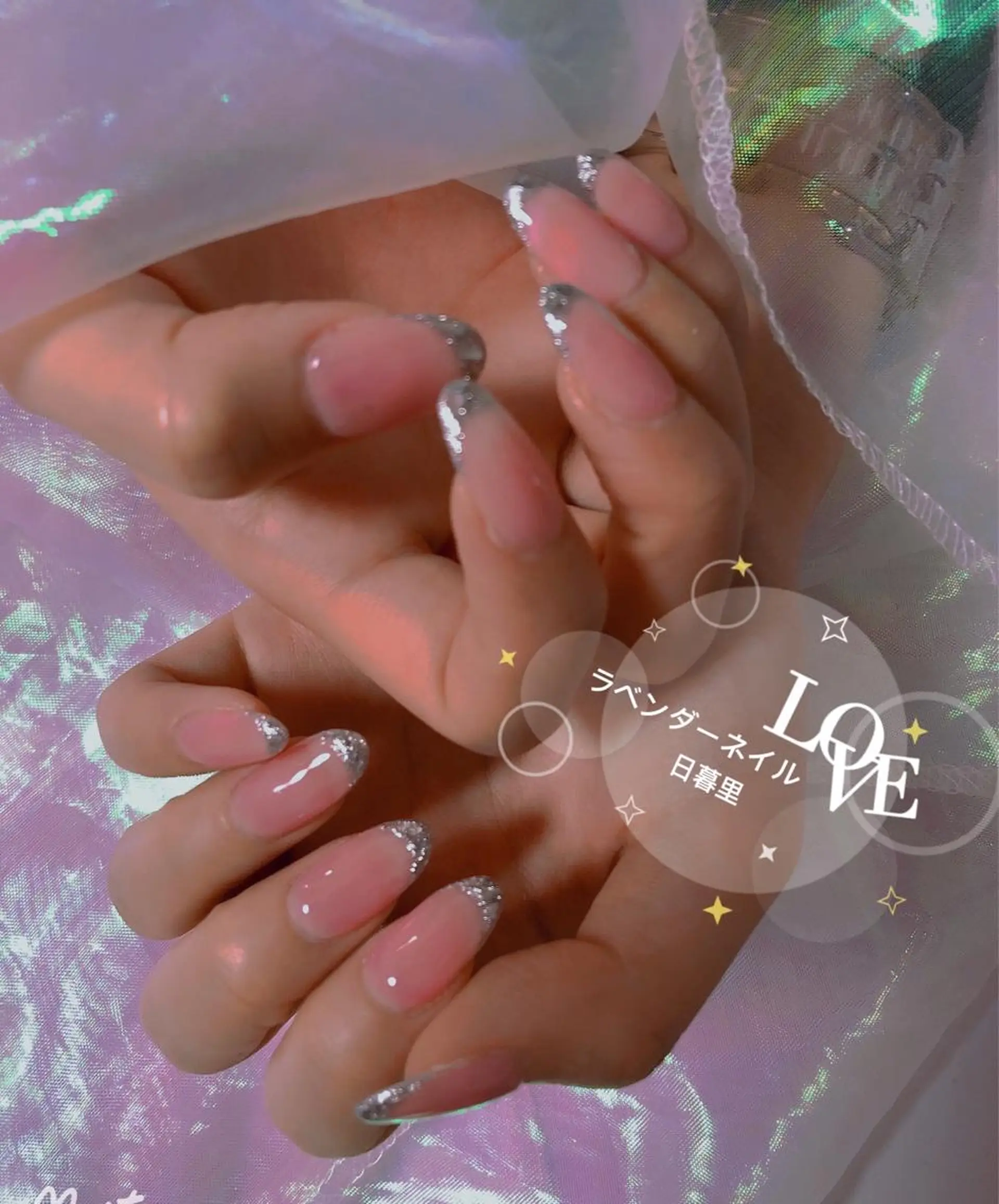 ネイル ラベンダー💖日暮里 ルル💖ネイルのネイルデザイン