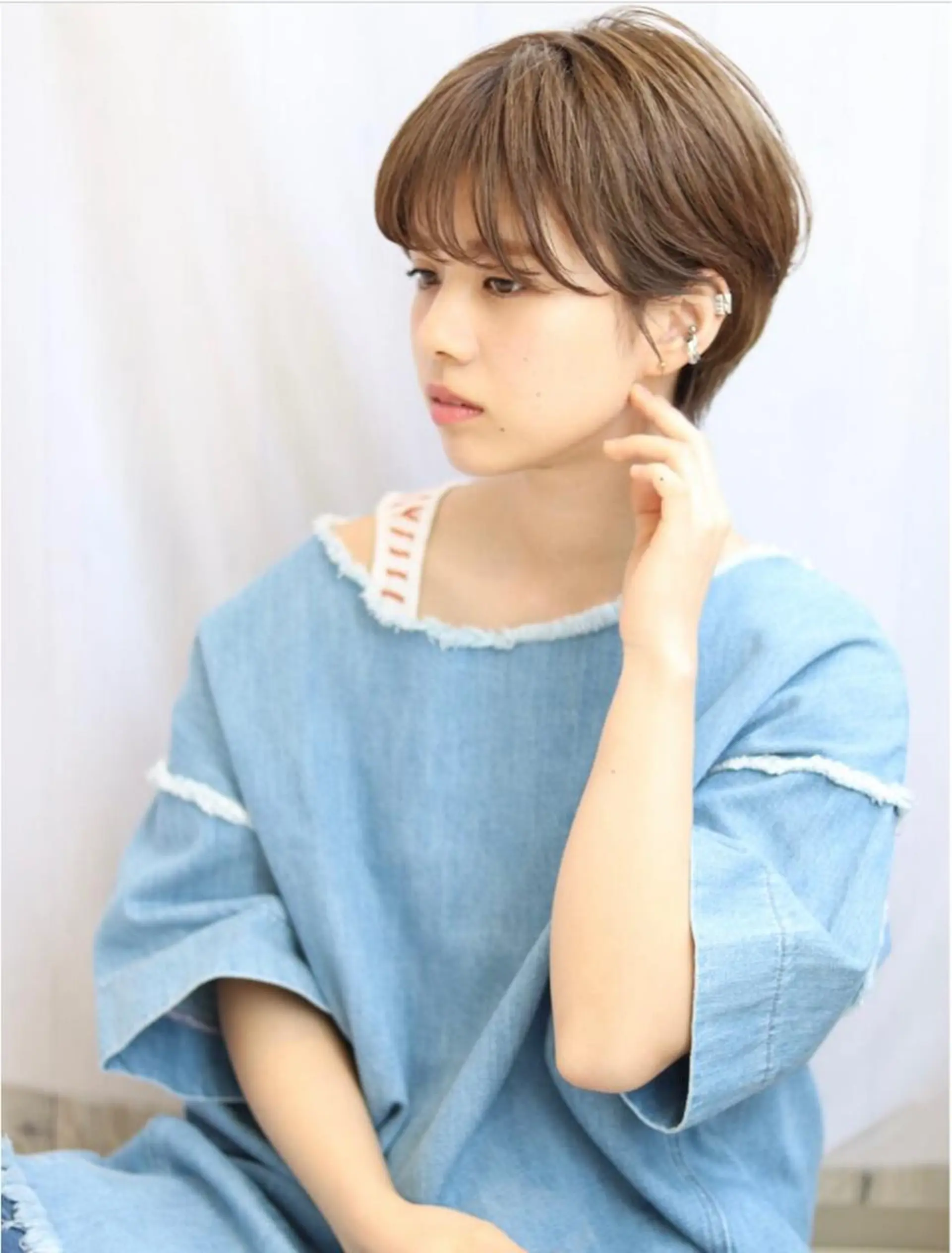 ショート ショートカット 💙hiyoriのヘアスタイル