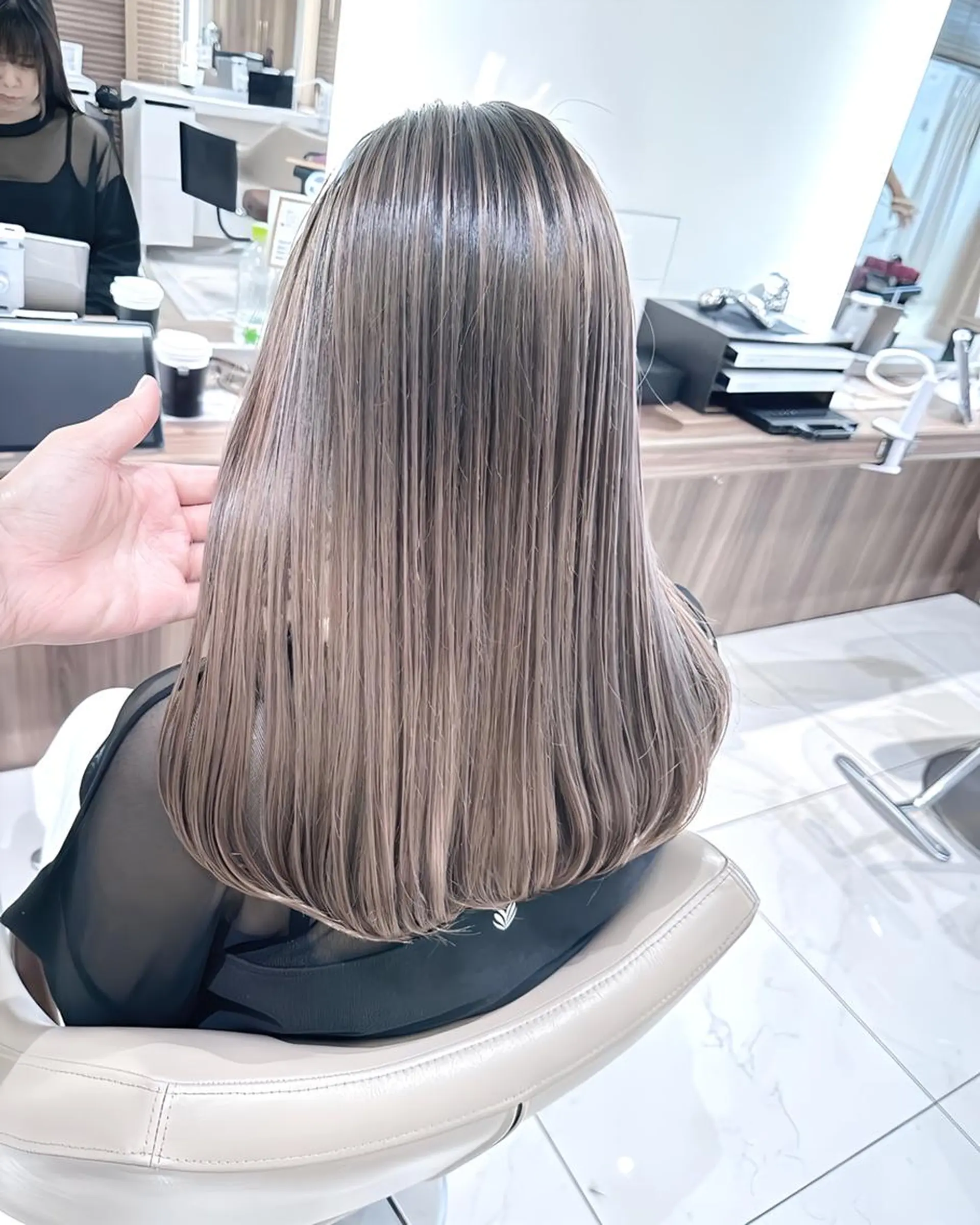 パーマ カラー 髪質改善 ヘアカラー トリートメント 高橋凜/髪質改善/ 縮毛矯正/カラーのヘアスタイル