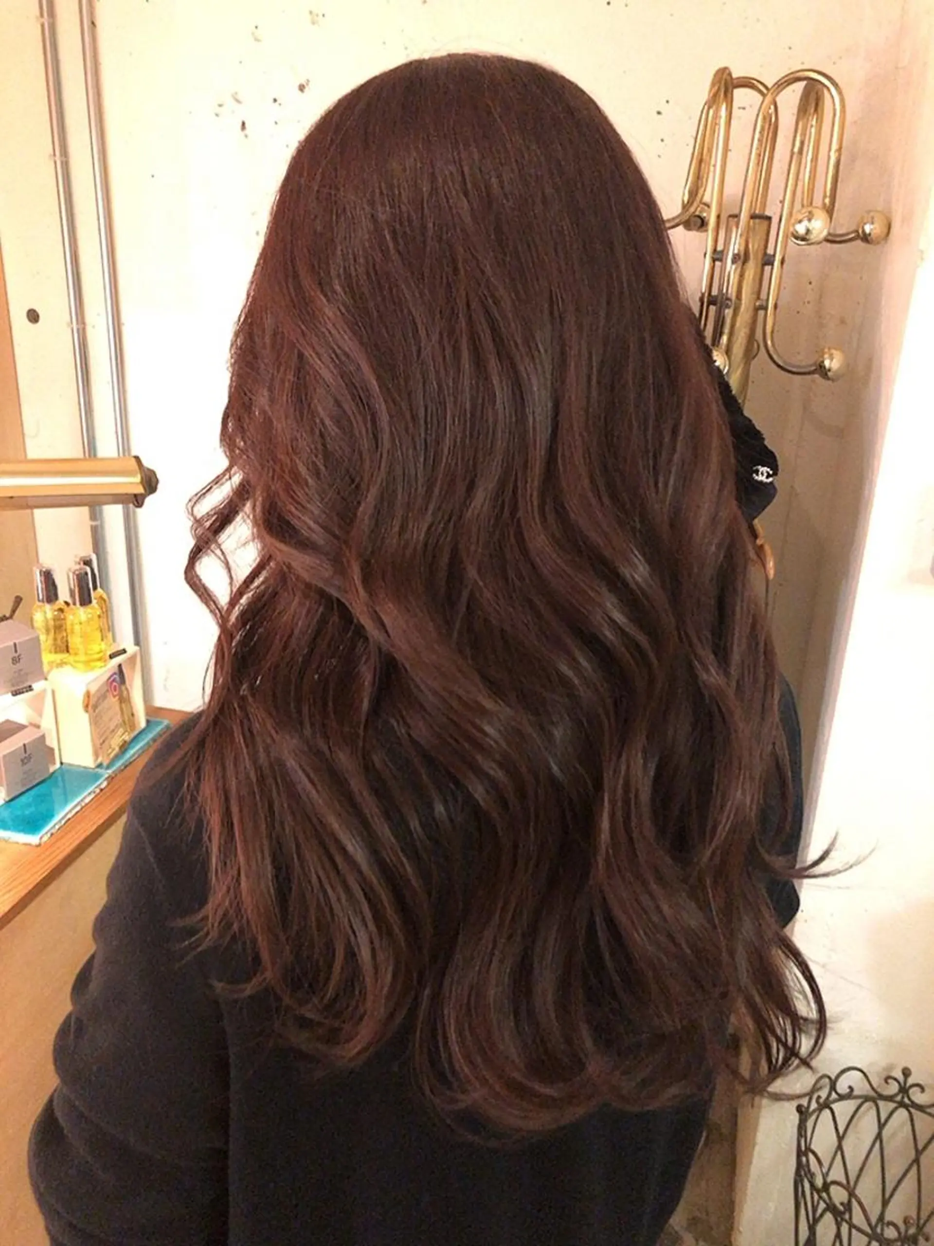 ロング パーマ パーマ美容師 hanaのヘアスタイル