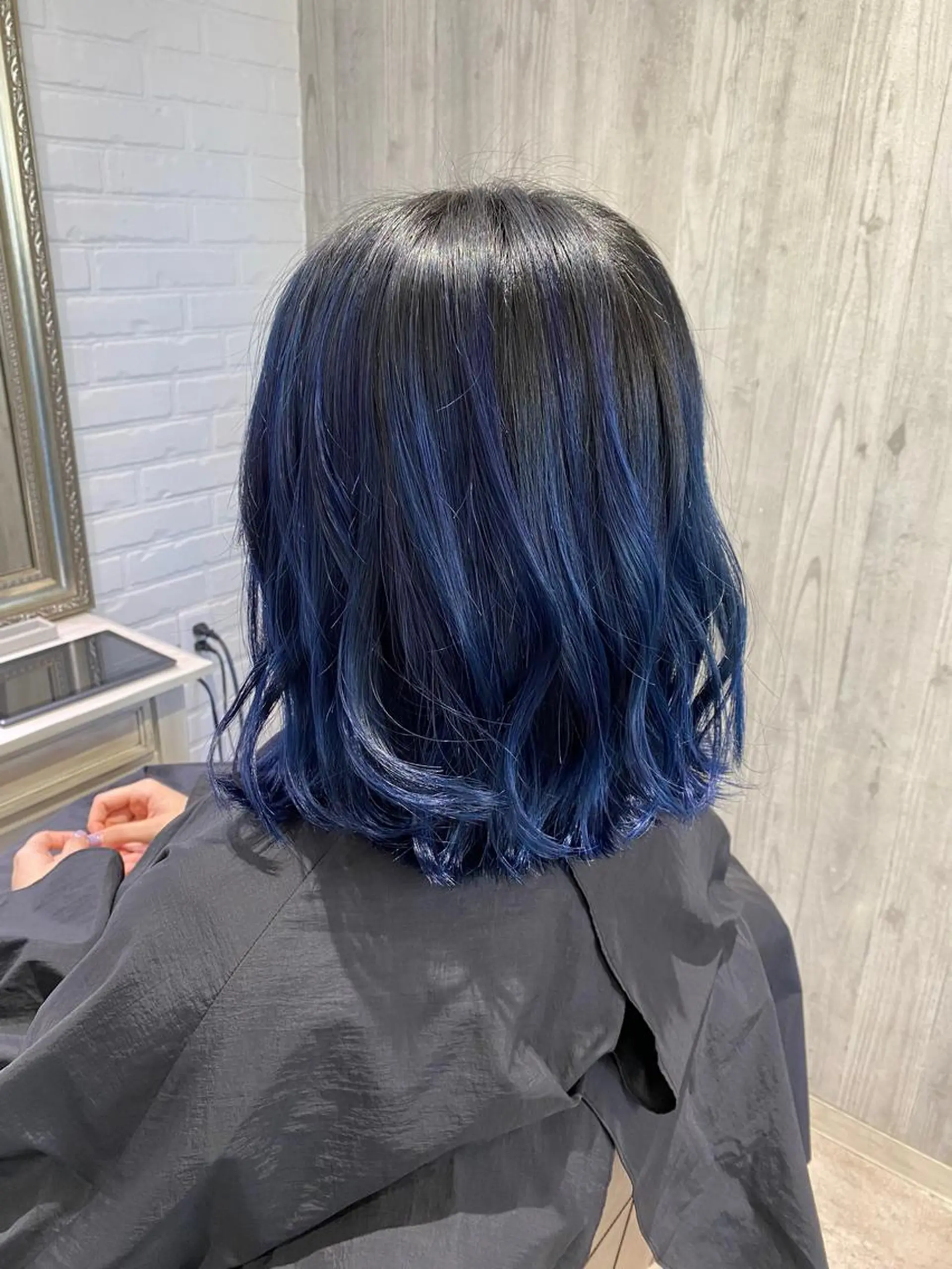 ミディアム カラー Renatus店長 金子裕美のヘアスタイル