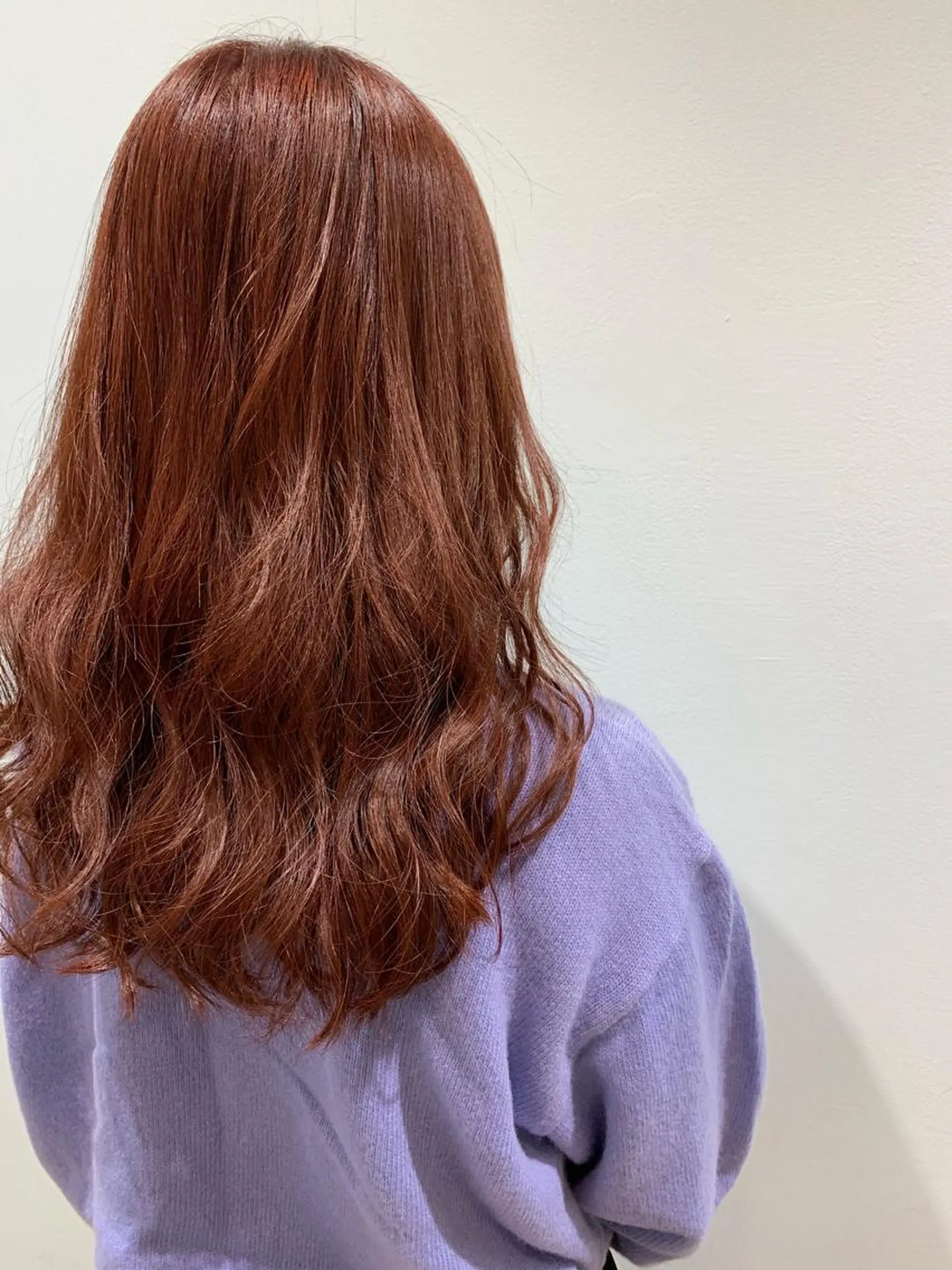ロング カラー ブラウンカラー ピンクカラー ピンクブラウン stylist Yukieのヘアスタイル
