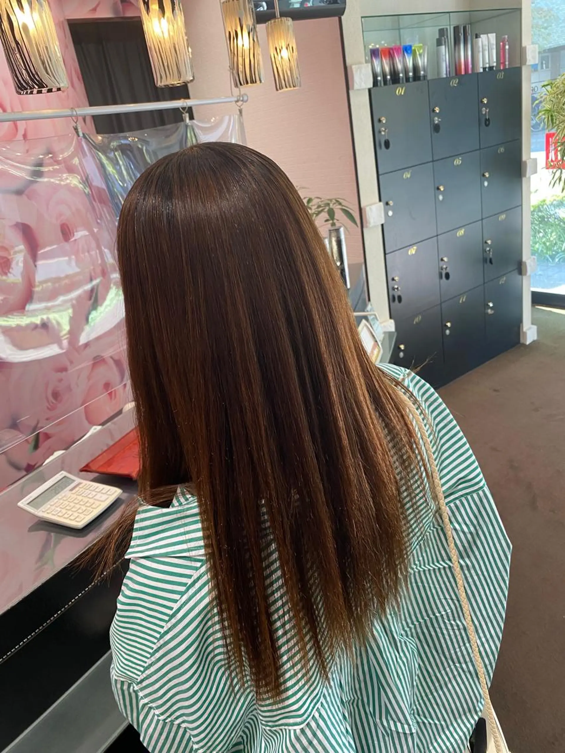 セミロング パーマ 髪質改善 縮毛矯正 ストレートパーマ 縮毛矯正 トリートメント 💇♀️✨サラツヤ 特化✨ 天野翔のヘアスタイル