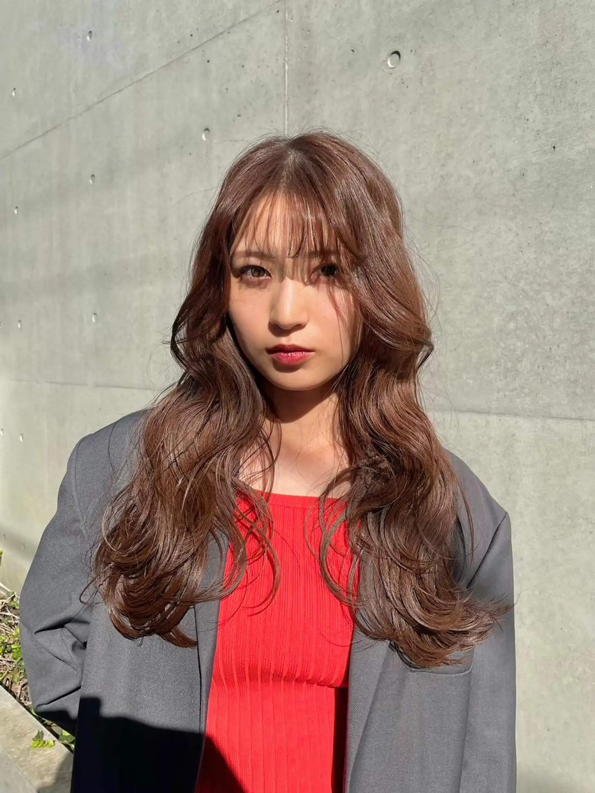 ロング カラー カット ヘアカラー トリートメント 💚Forest Mirror💚のヘアスタイル