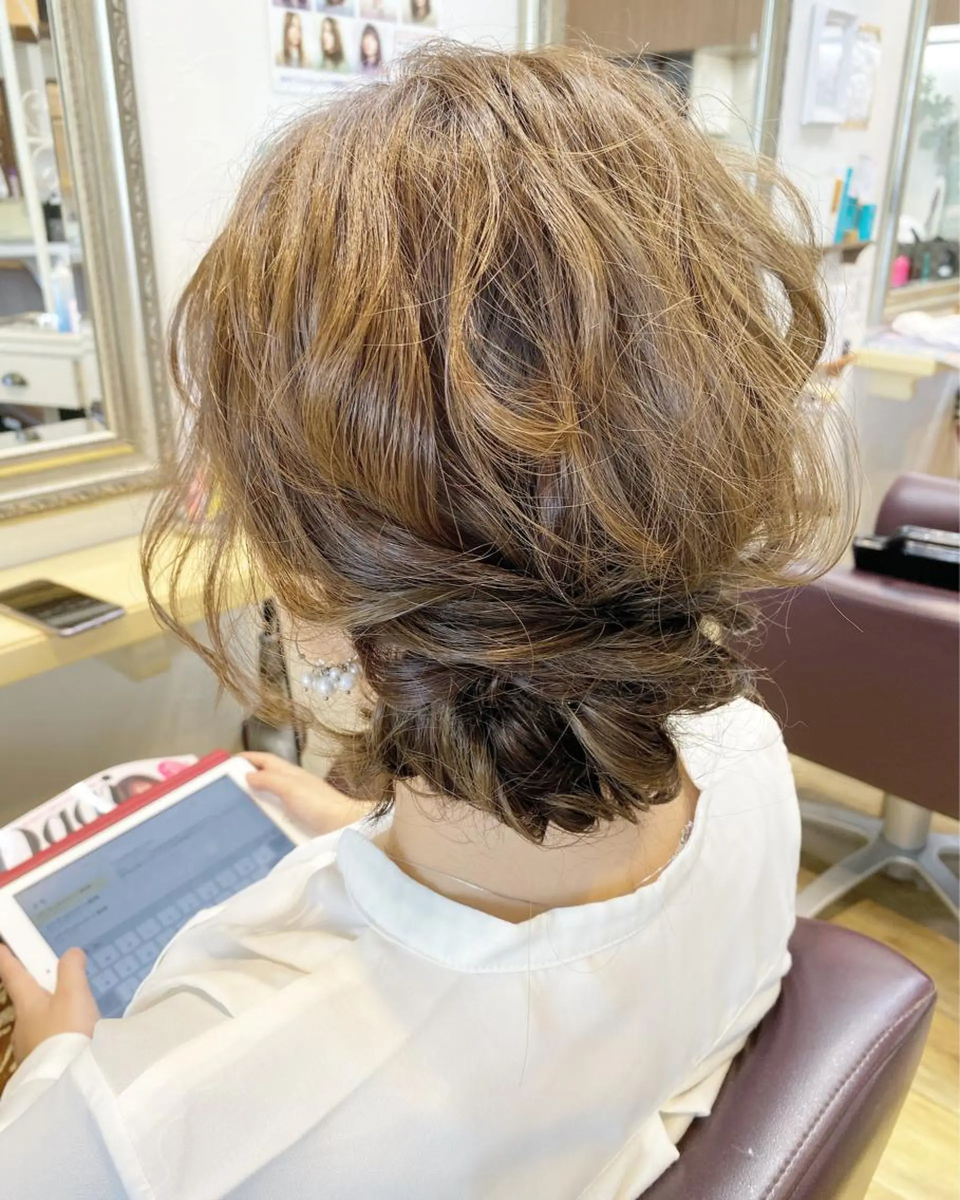 ショート カラー カット ヘアカラー トリートメント grand juteのヘアスタイル