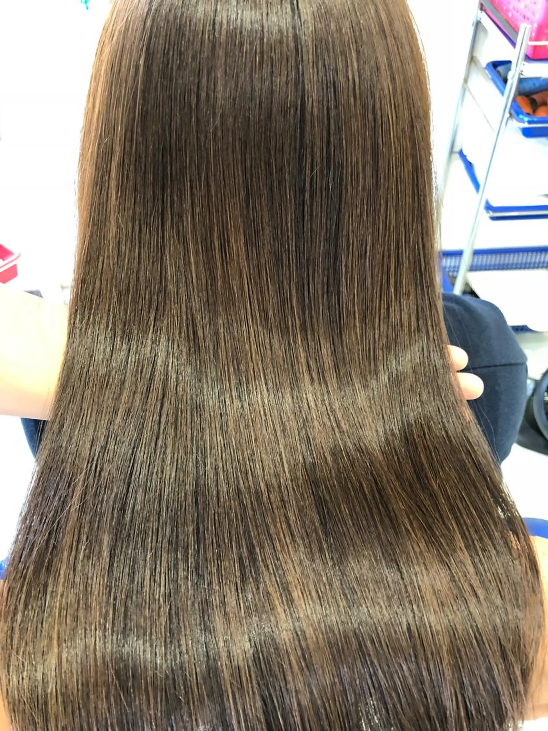 ミディアム トリートメント 安田 さやかのヘアスタイル