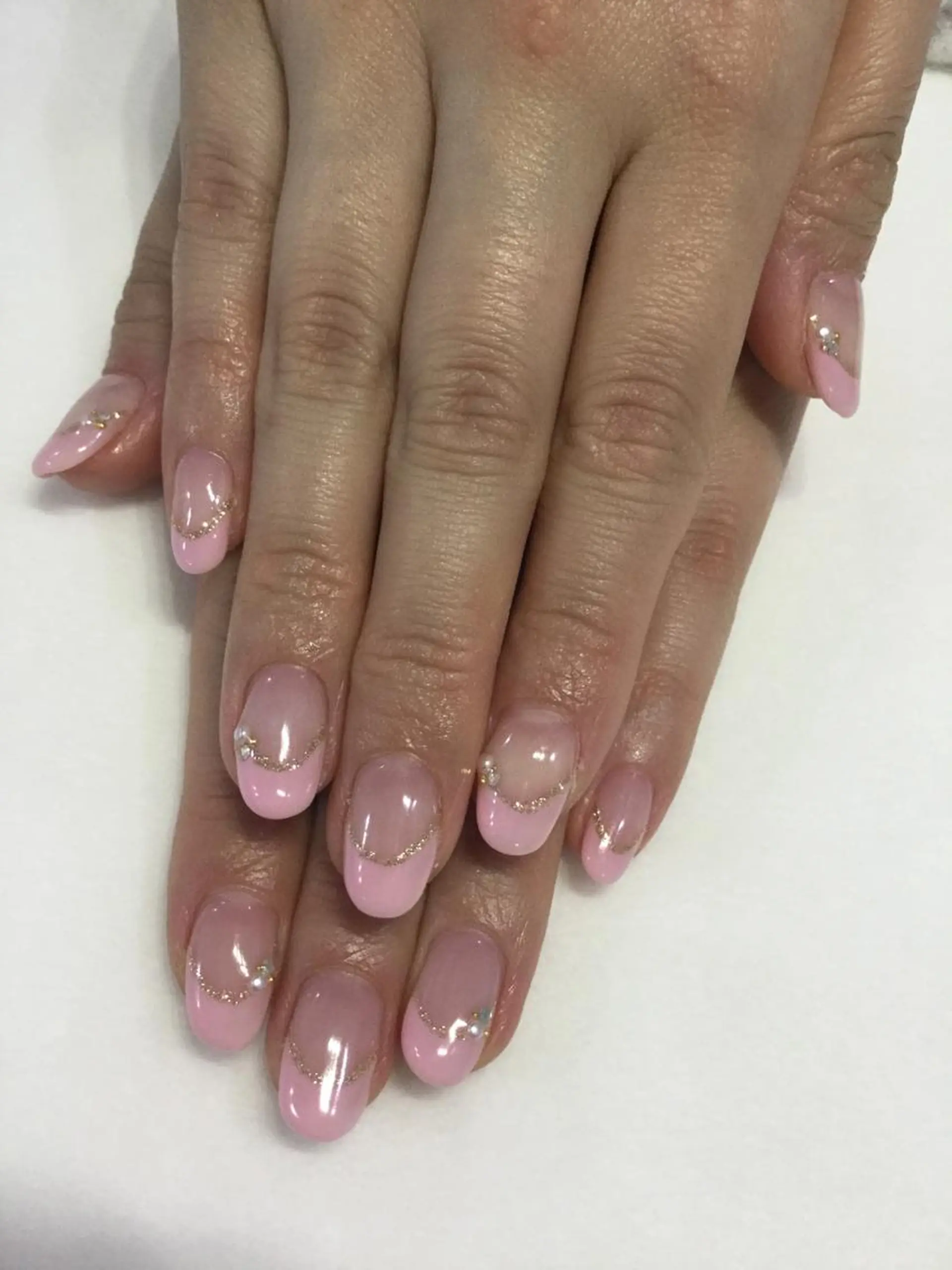 ネイル ハンドネイル 💎🐰 saki. m 🐰💎のネイルデザイン