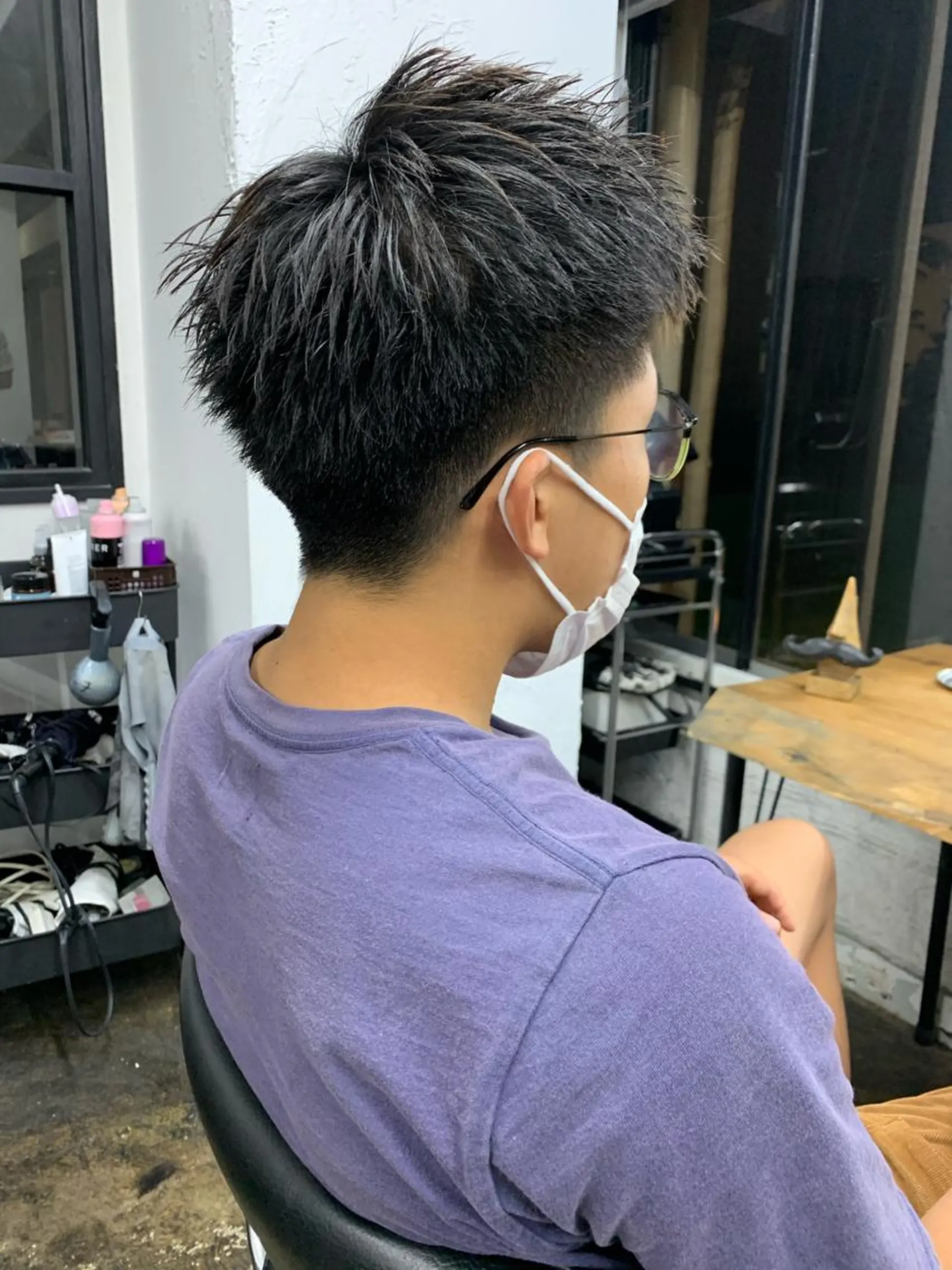 ショート メンズ メンズパーマ メンズ特化ryoのヘアスタイル