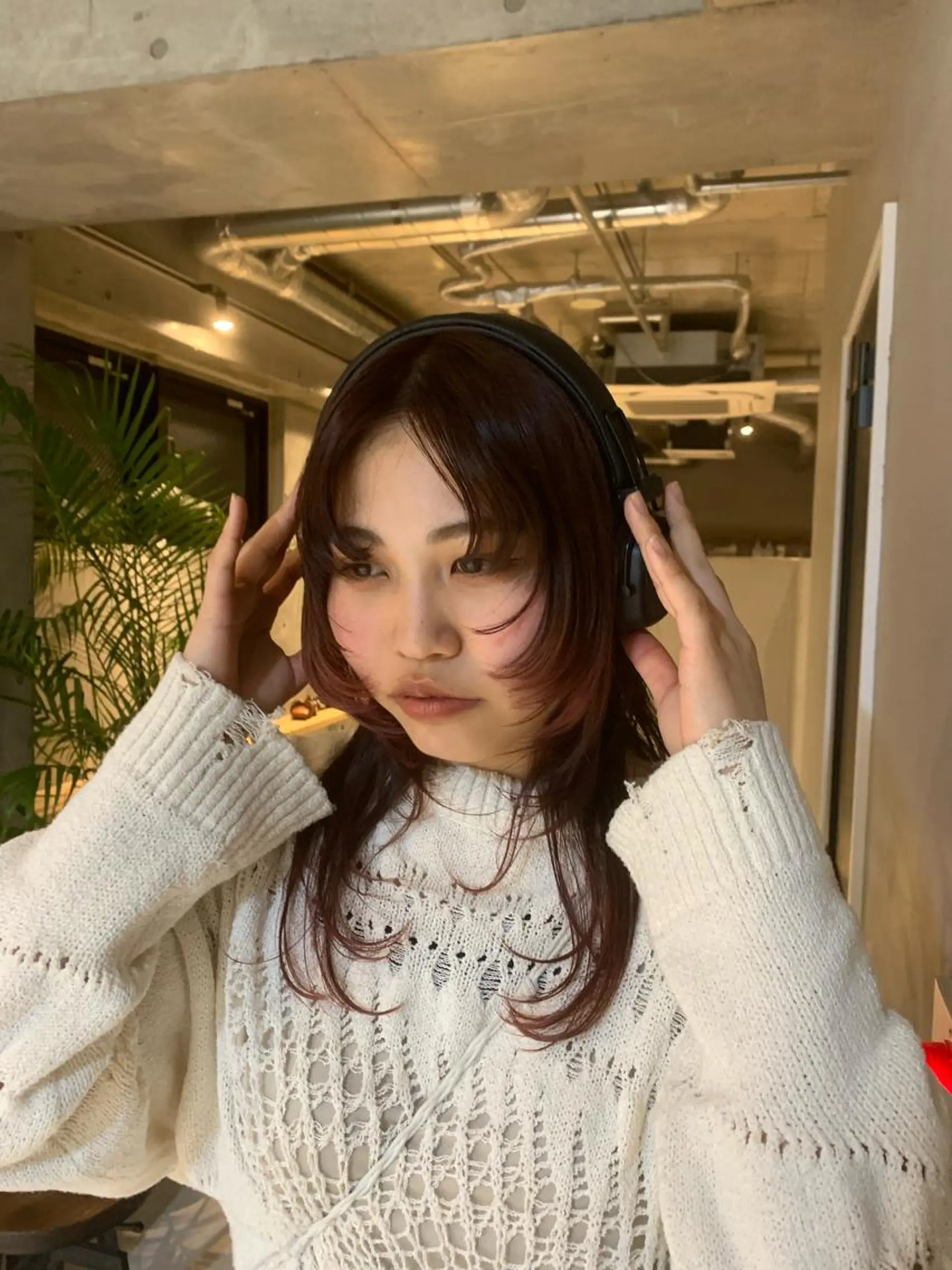 カラー Non/立川/暖色 🌏艶髪/Aujuaのヘアスタイル