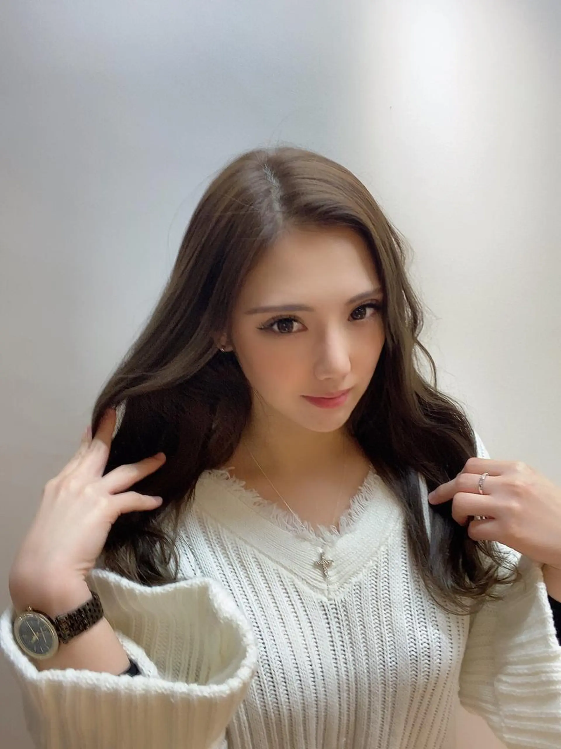 ロング アッシュ 🎨美大卒美容師🎨 まっきーのヘアスタイル