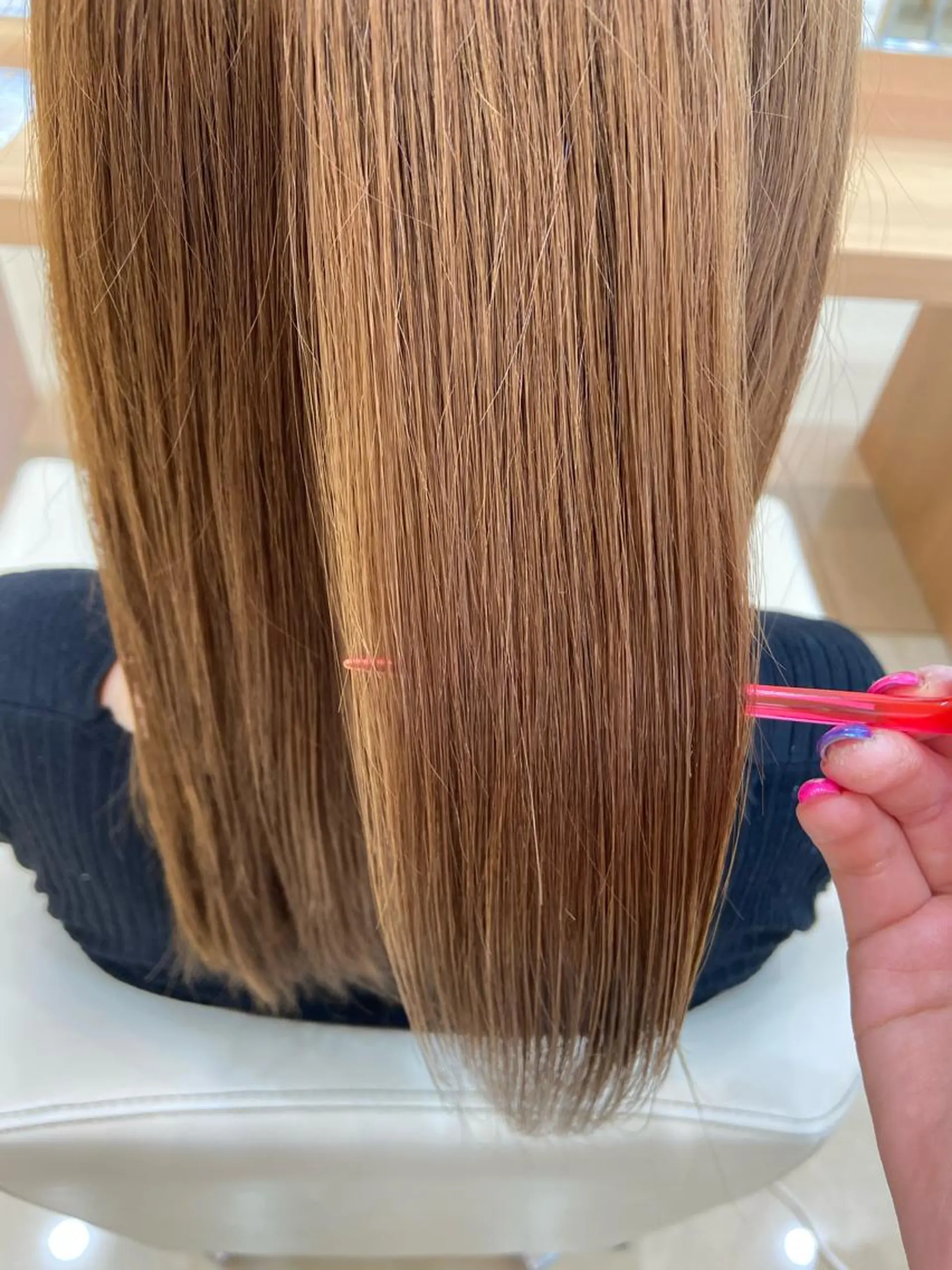 セミロング トリートメント プルエクステ/インナ ーカラー🦊はるなのヘアスタイル