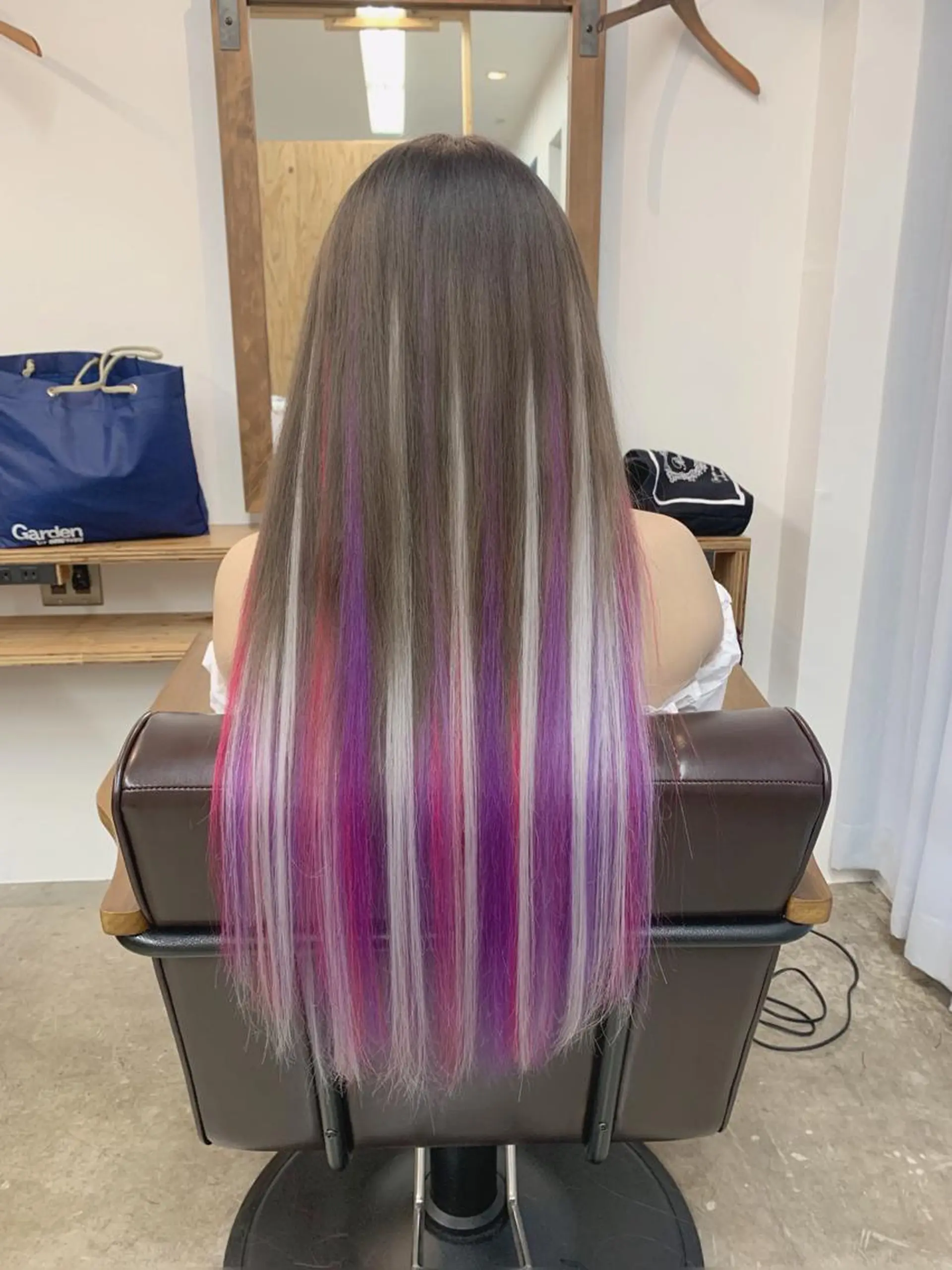 ロング カラー アイラッシュ ヘアーエクステ専門店のマツエク・マツパデザイン