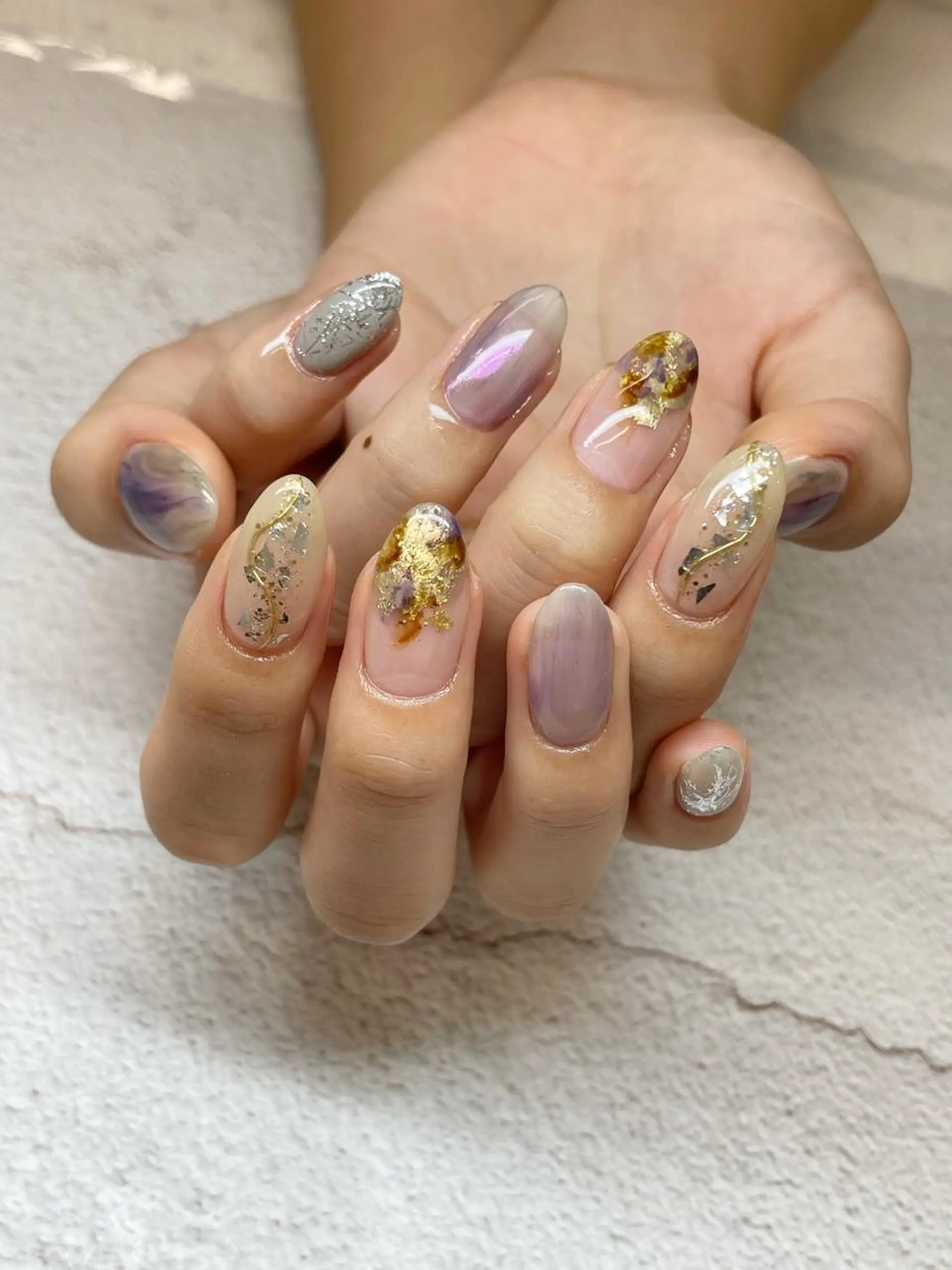 ネイル ニュアンスネイル ネイル エルモサのネイルデザイン