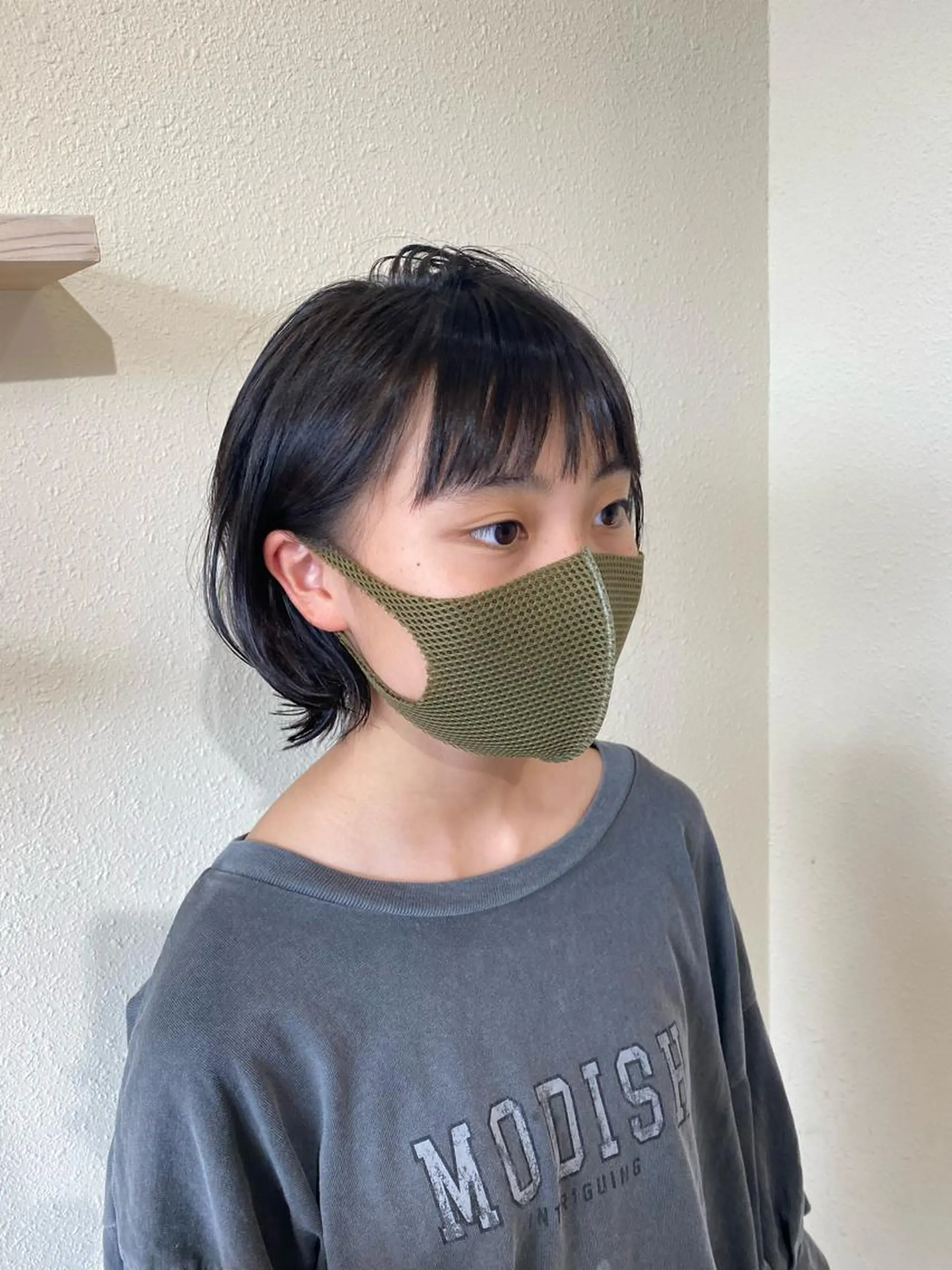 ショート カラー 中川 茜里のヘアスタイル