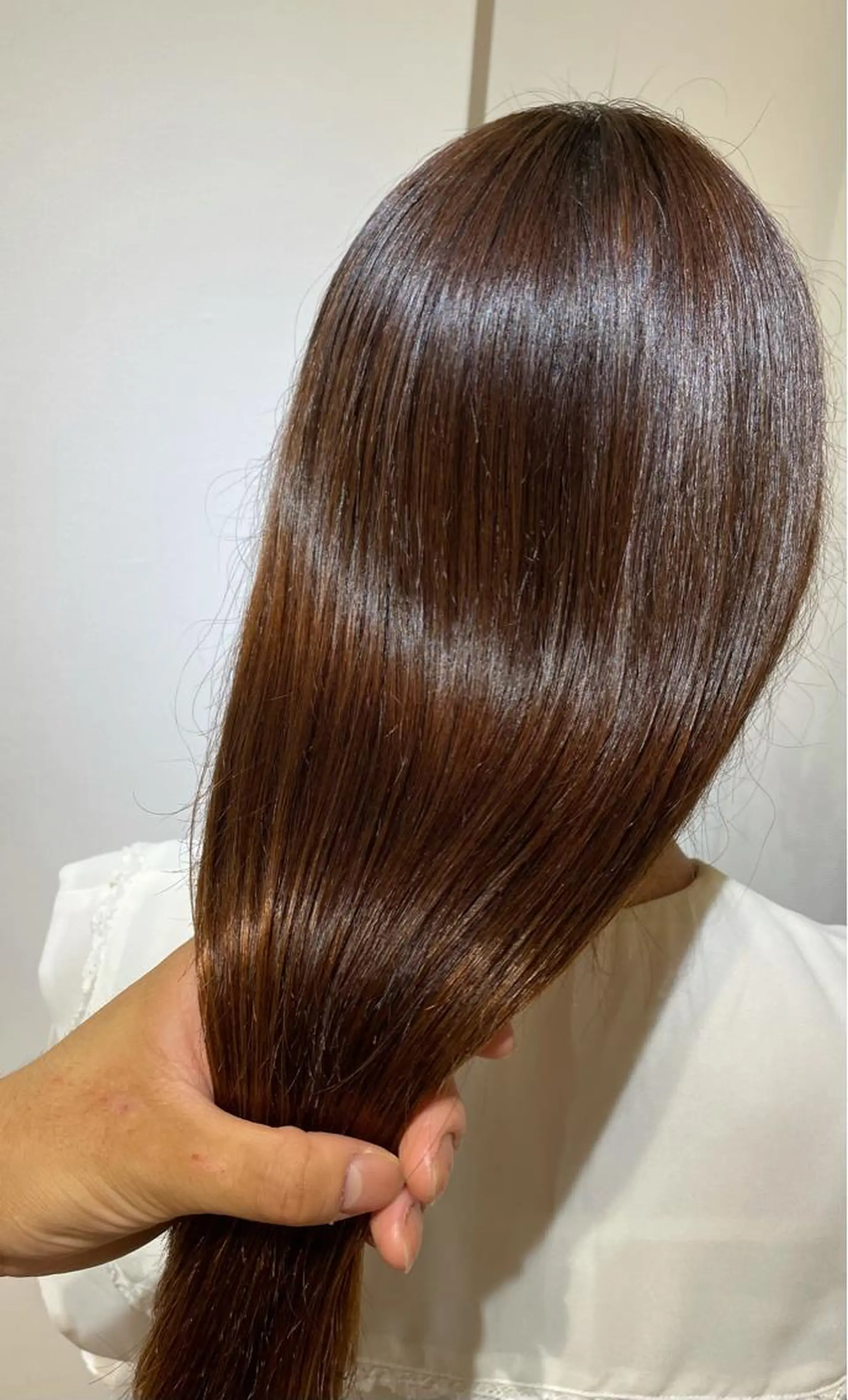 ロング カラー パーマ アクアカラー 髪質改善 トリートメント 過去一の柔髪ヘア 🌿einshairのヘアスタイル