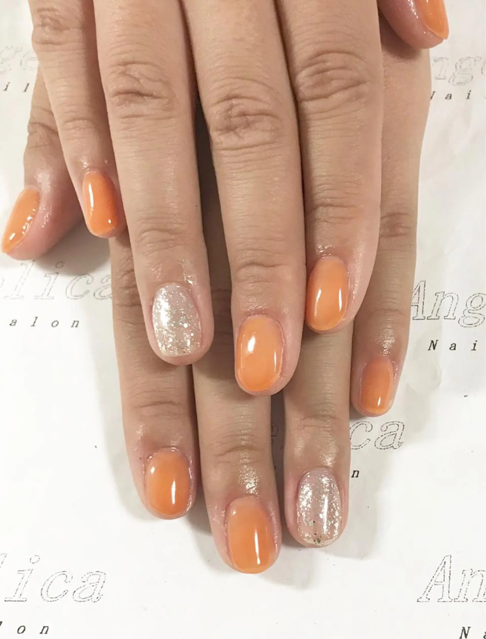 ネイル ハンドネイル Angelica ネイリストのネイルデザイン