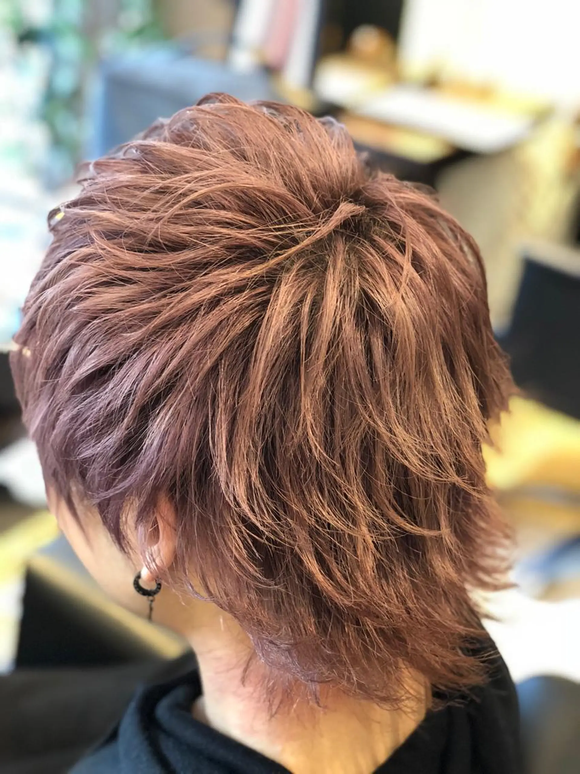 ミディアム メンズ 假屋 航のヘアスタイル