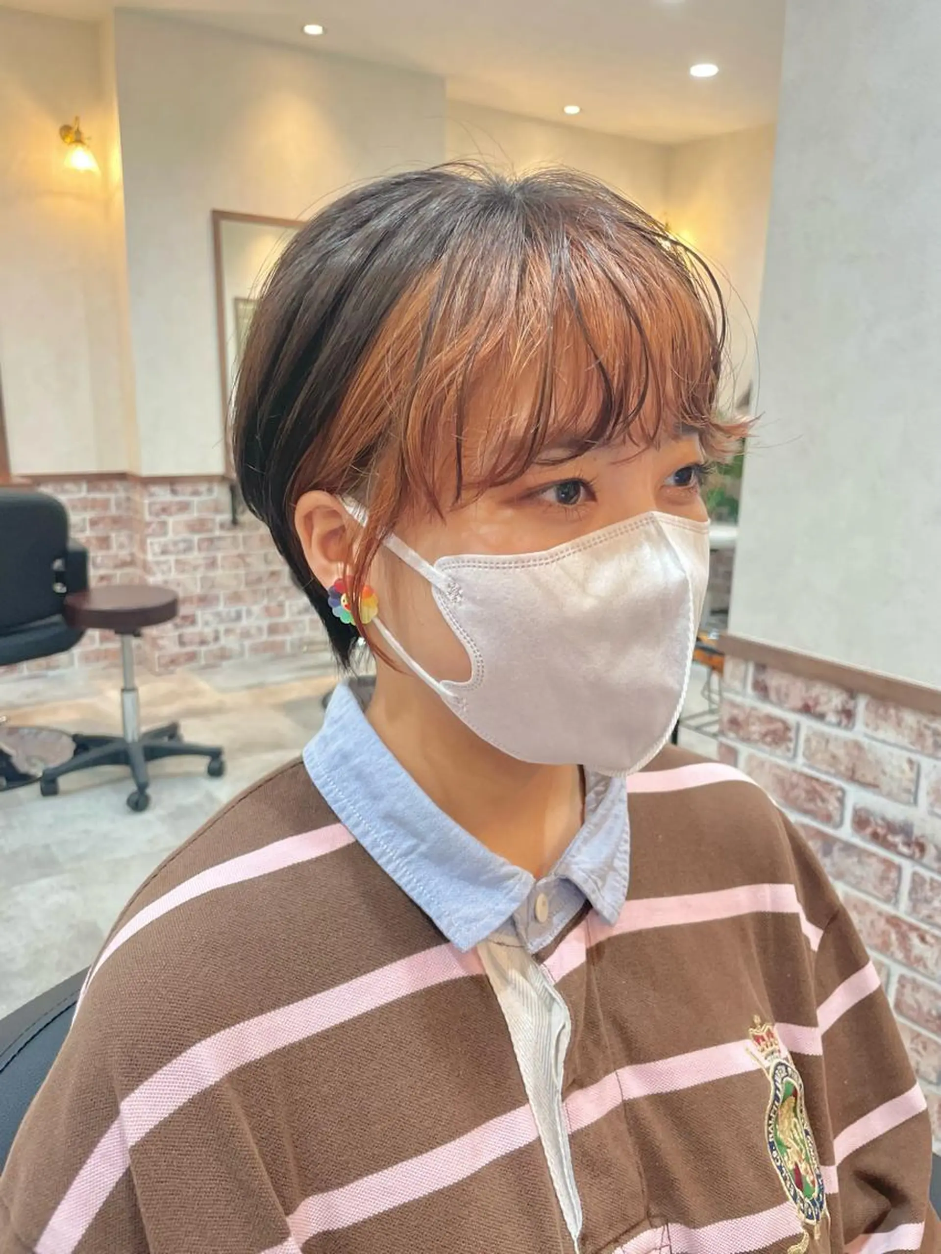 ショート カラー カット ヘアカラー トリートメント limit陽平 ショート/ボブのヘアスタイル