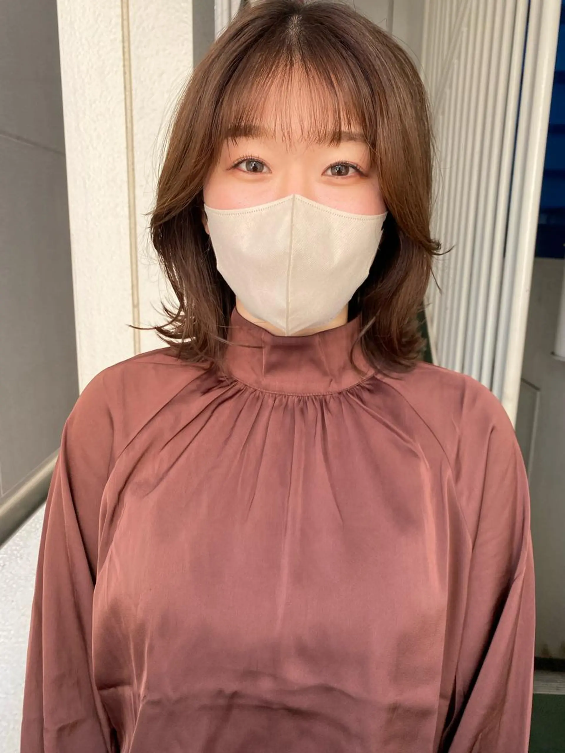 ミディアム カラー 無料カットモデル募集 🌱ひょうがのヘアスタイル