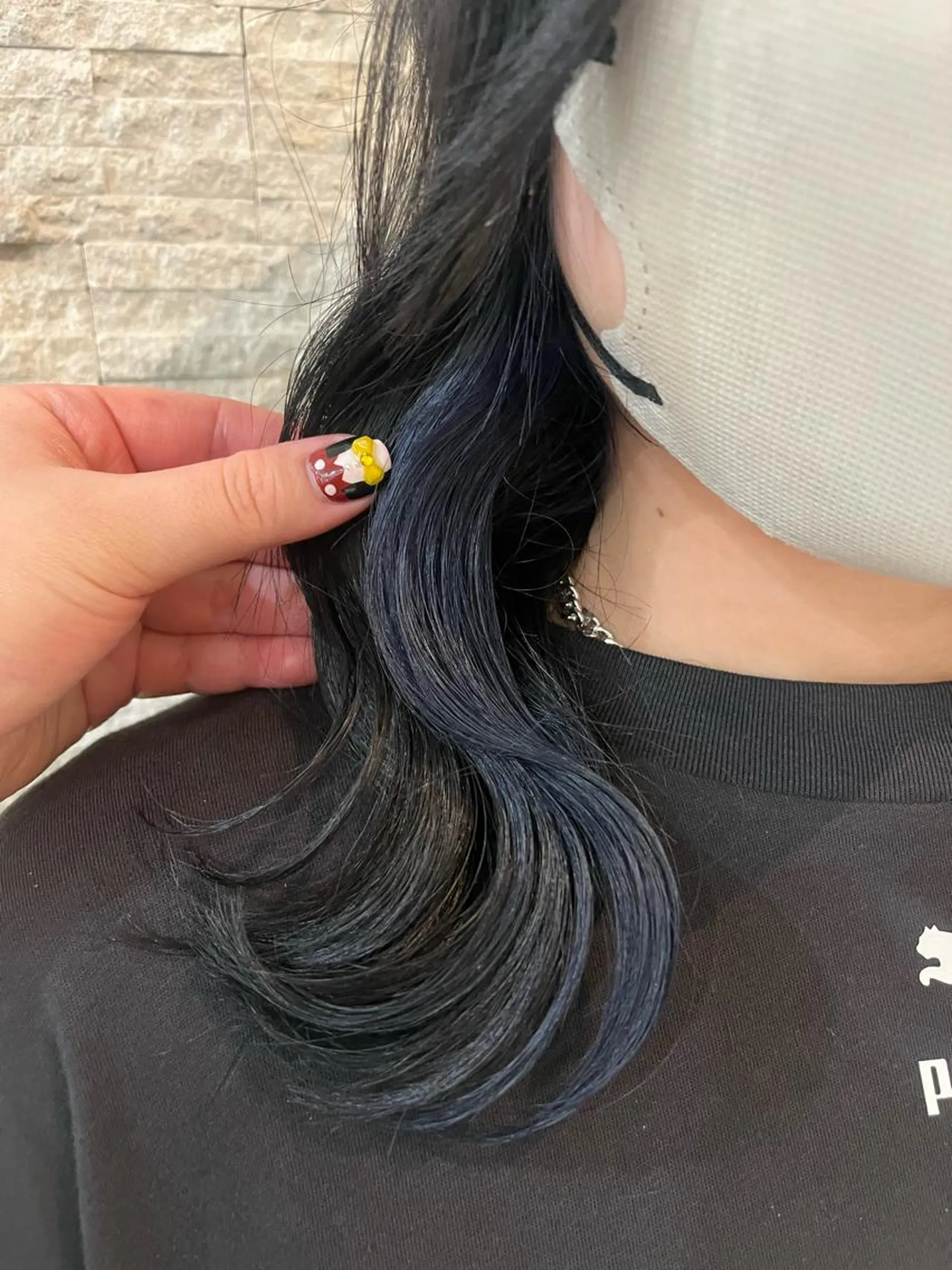 ミディアム カラー ヘアカラー トリートメント ヘアセット 韓国/インナーカラー 🍑YUI🍑のヘアスタイル