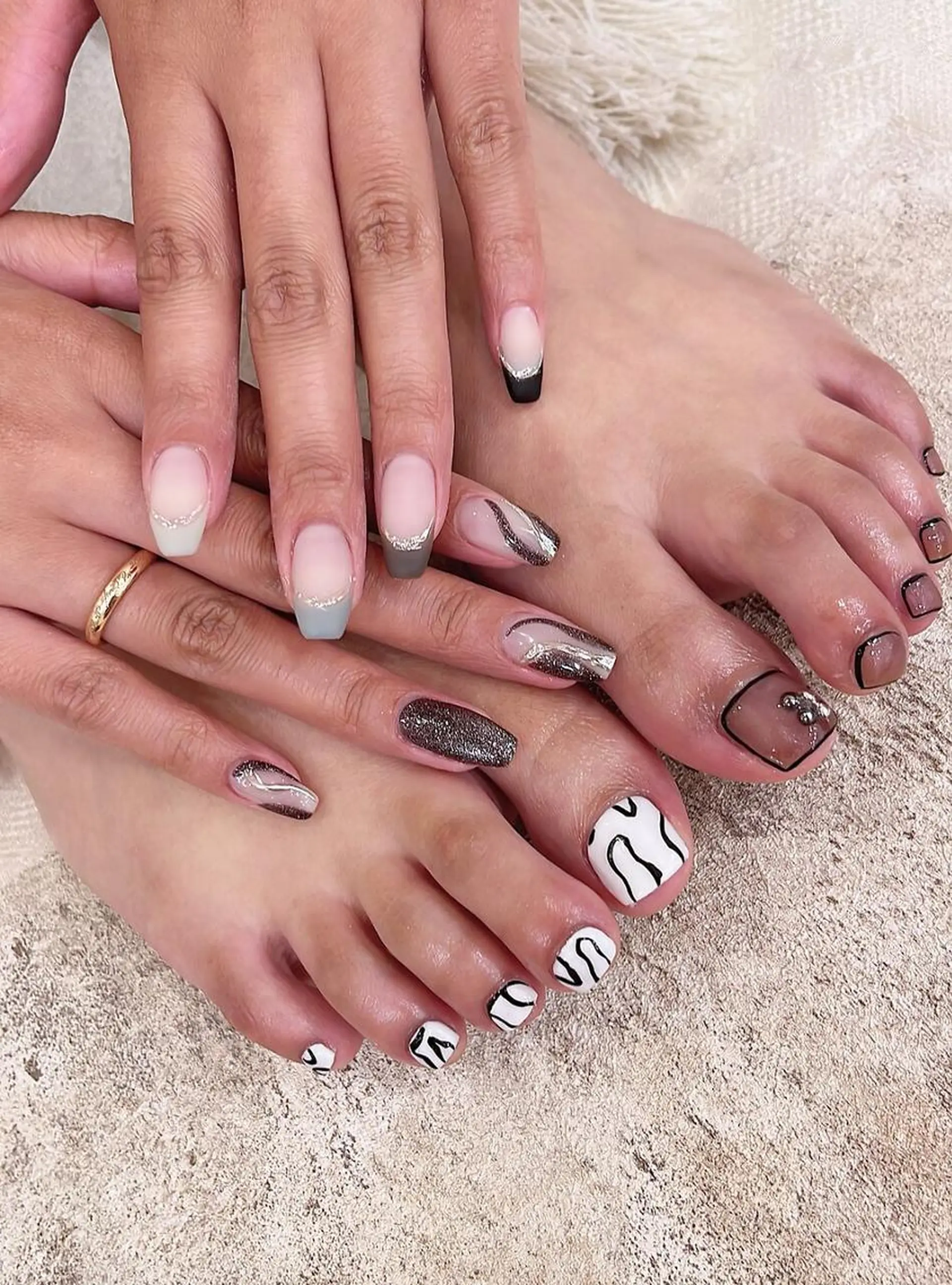 ネイル ハンドネイル フットネイル ハンドケア Hana Bloom Nail 渋谷道玄坂のネイルデザイン