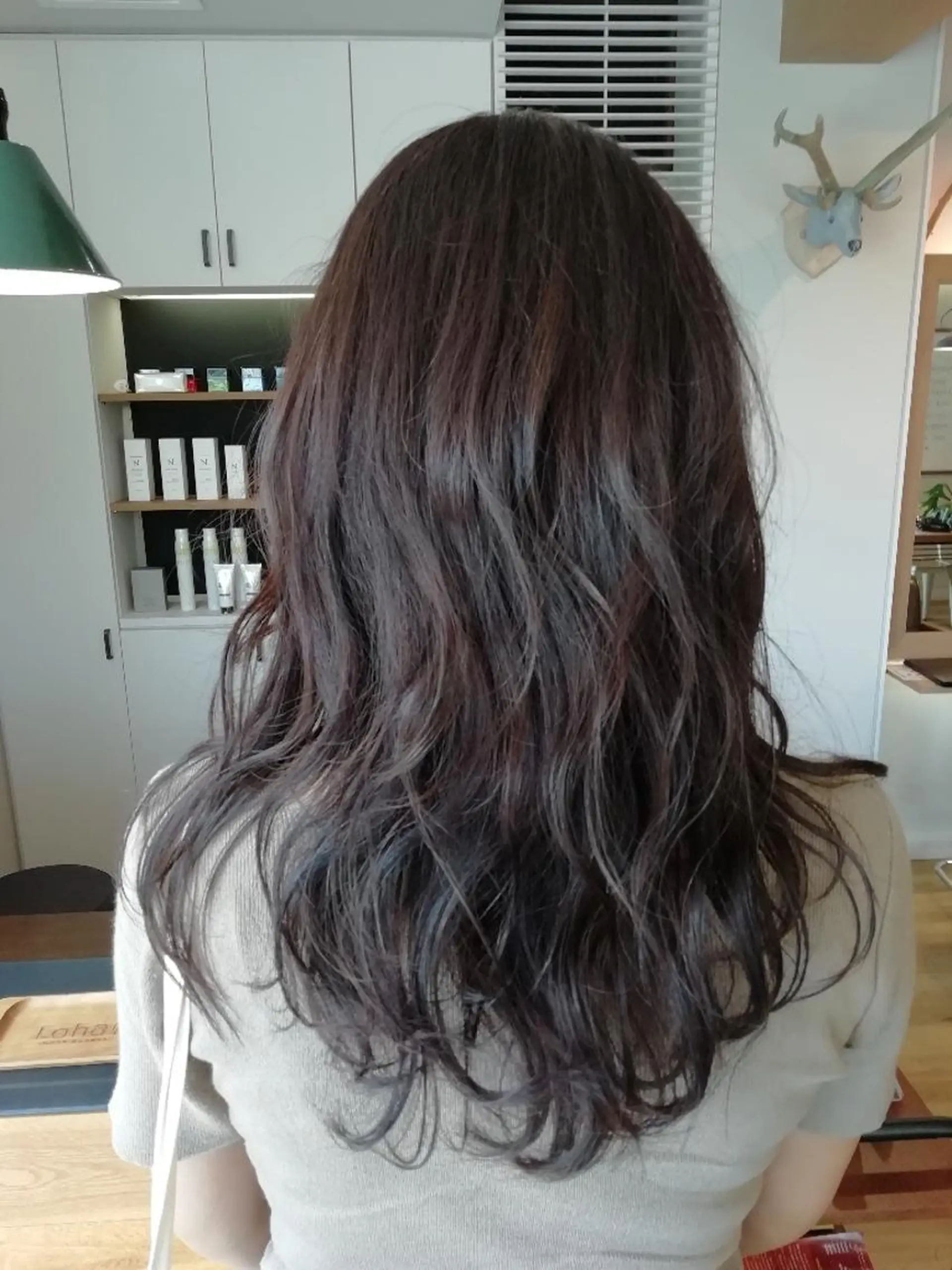 カラー ブラウンカラー ショコラブラウン ヘアカラー トリートメント 堀 望美のヘアスタイル