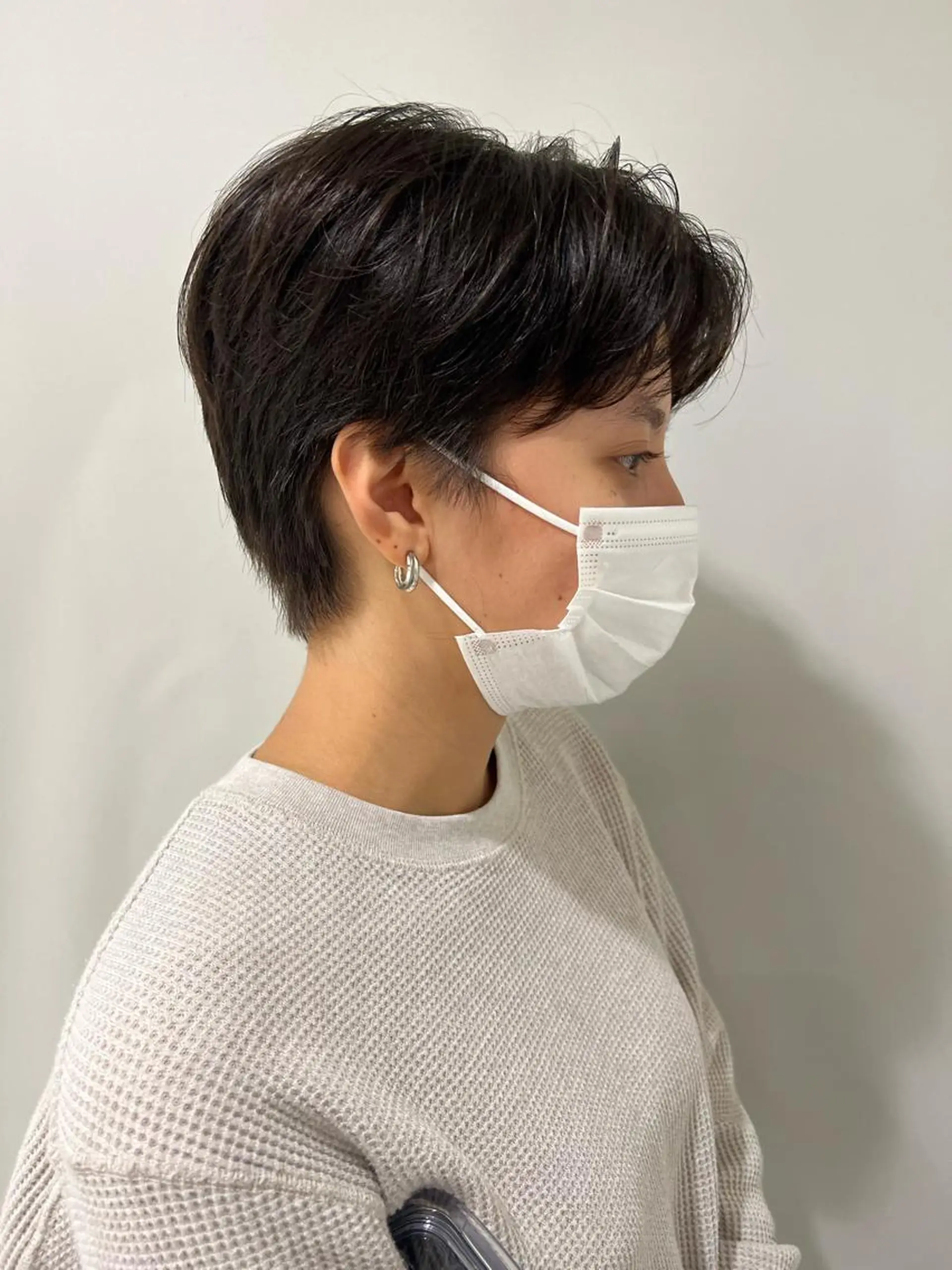 ショート カラー パーマ ヘアアレンジ 加藤 綾華のヘアスタイル