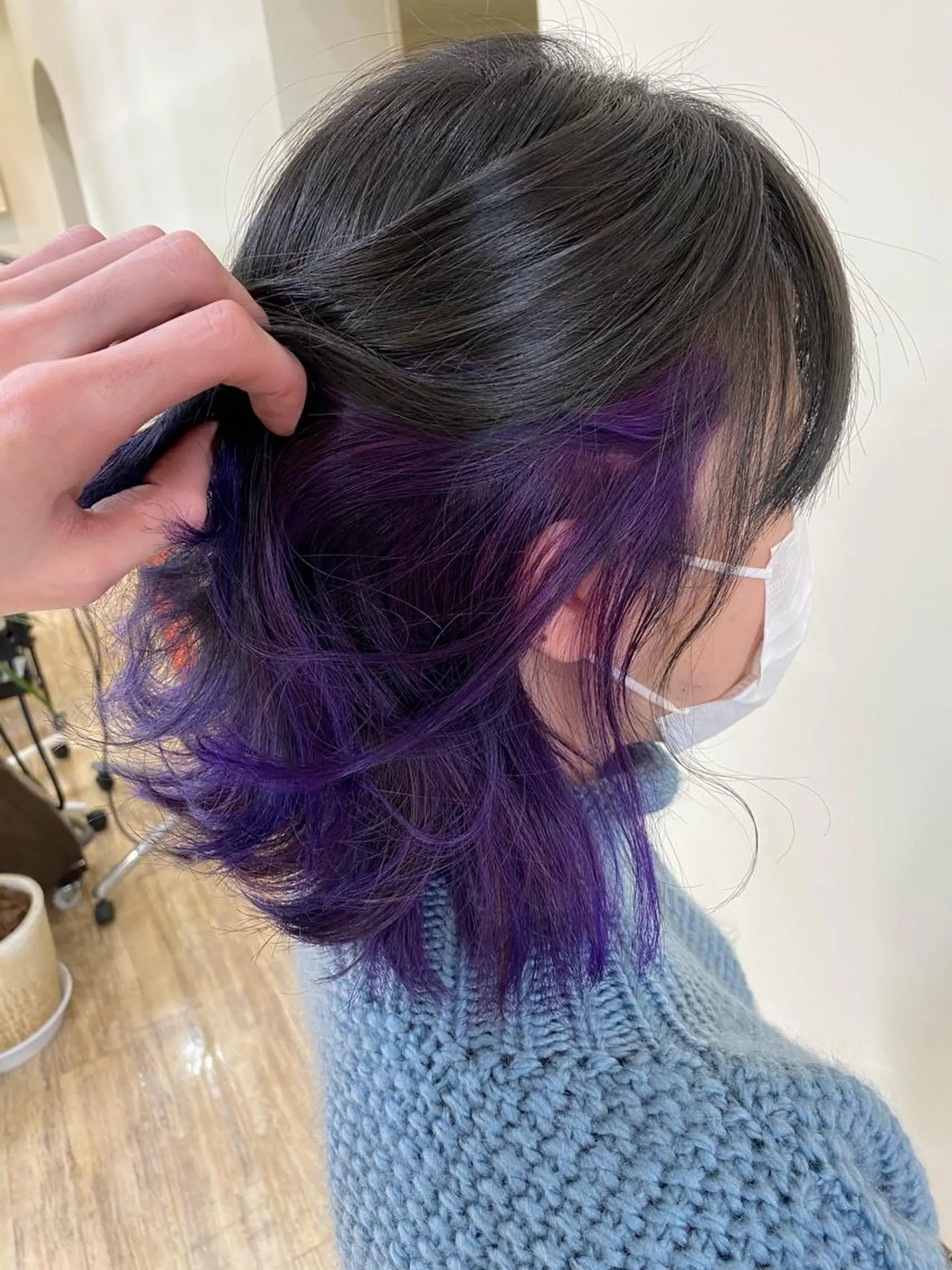 カラー SALOWIN栄 高須大貴のヘアスタイル
