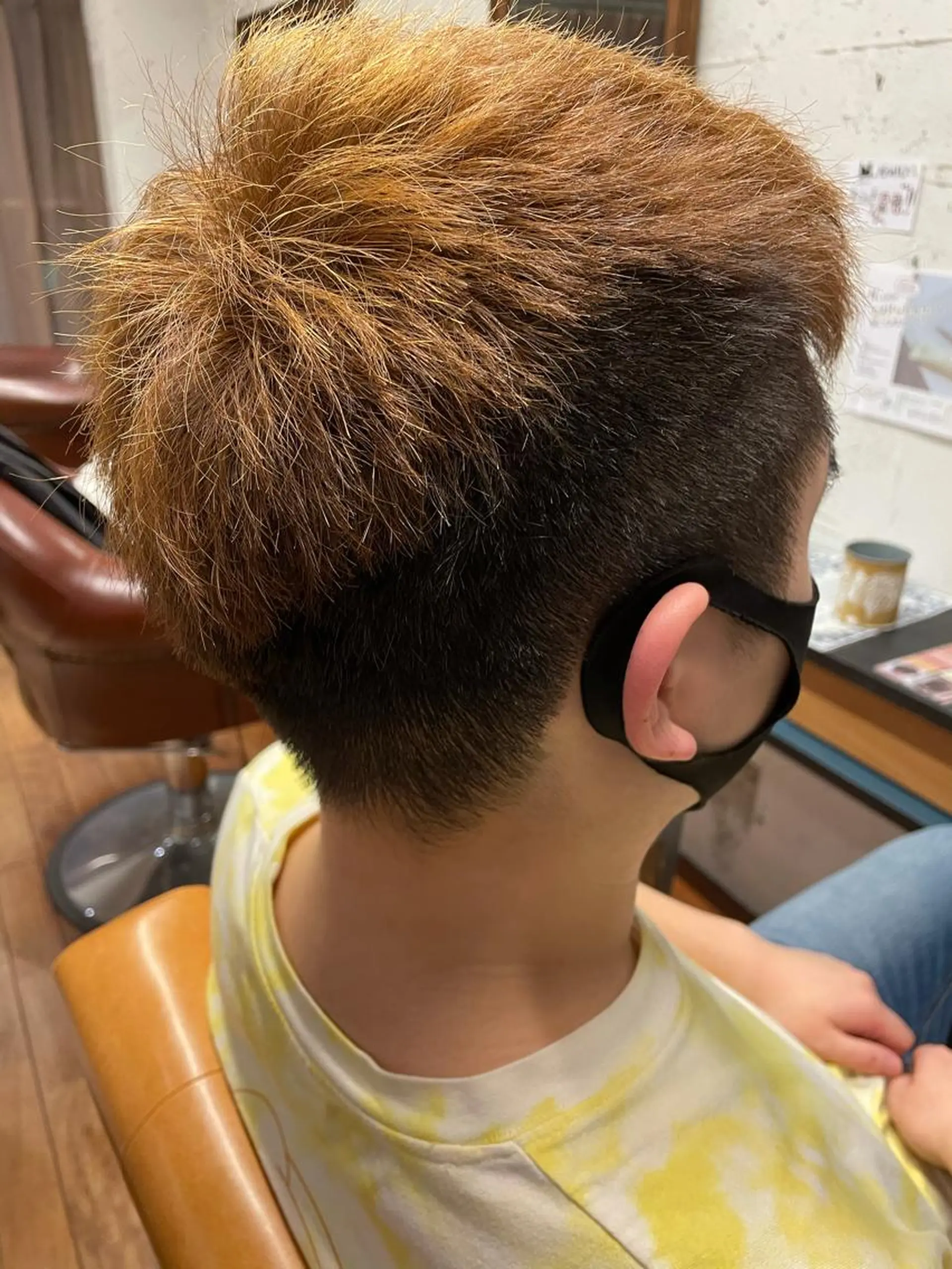 カラー メンズ 佐々木 千夏のヘアスタイル