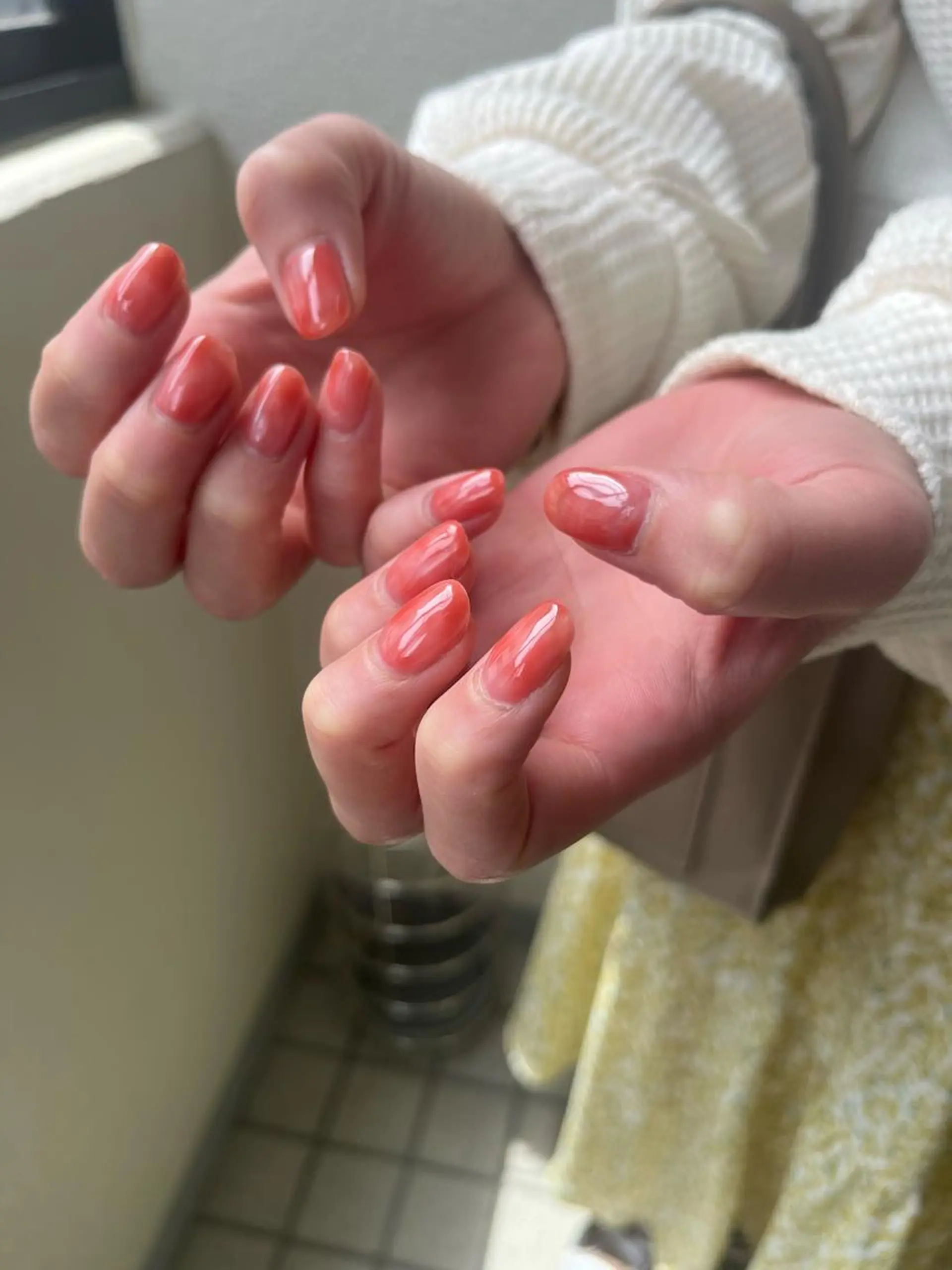 ネイル ニュアンスネイル ワンカラーネイル Etel atelier。のネイルデザイン