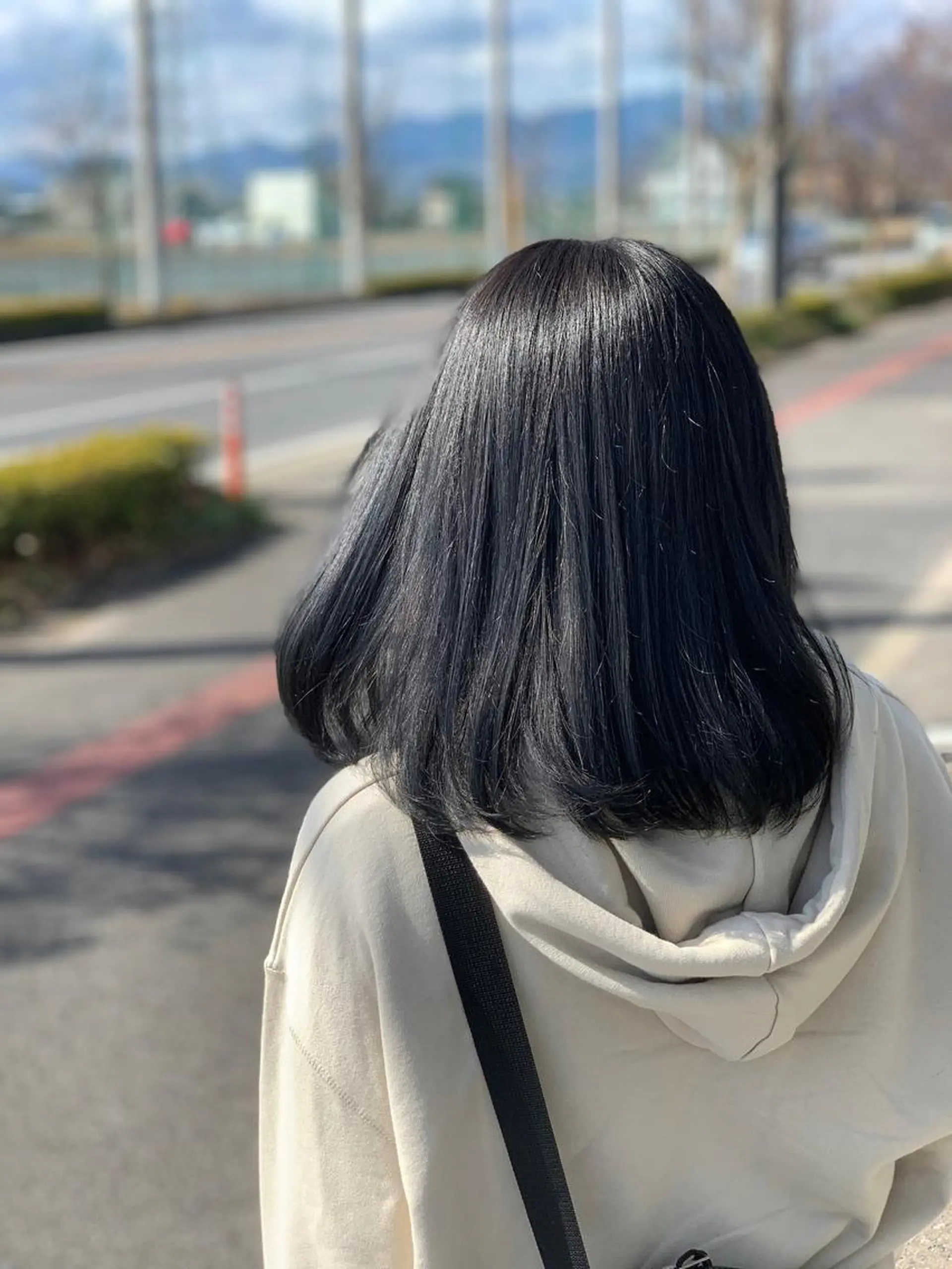 ミディアム 平田 広大のヘアスタイル