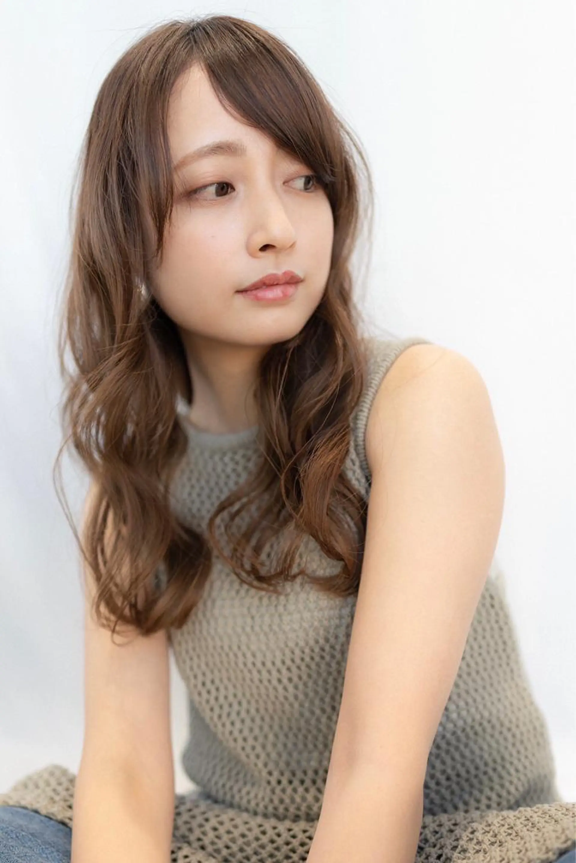 セミロング Anthurium 吹田💐のヘアスタイル