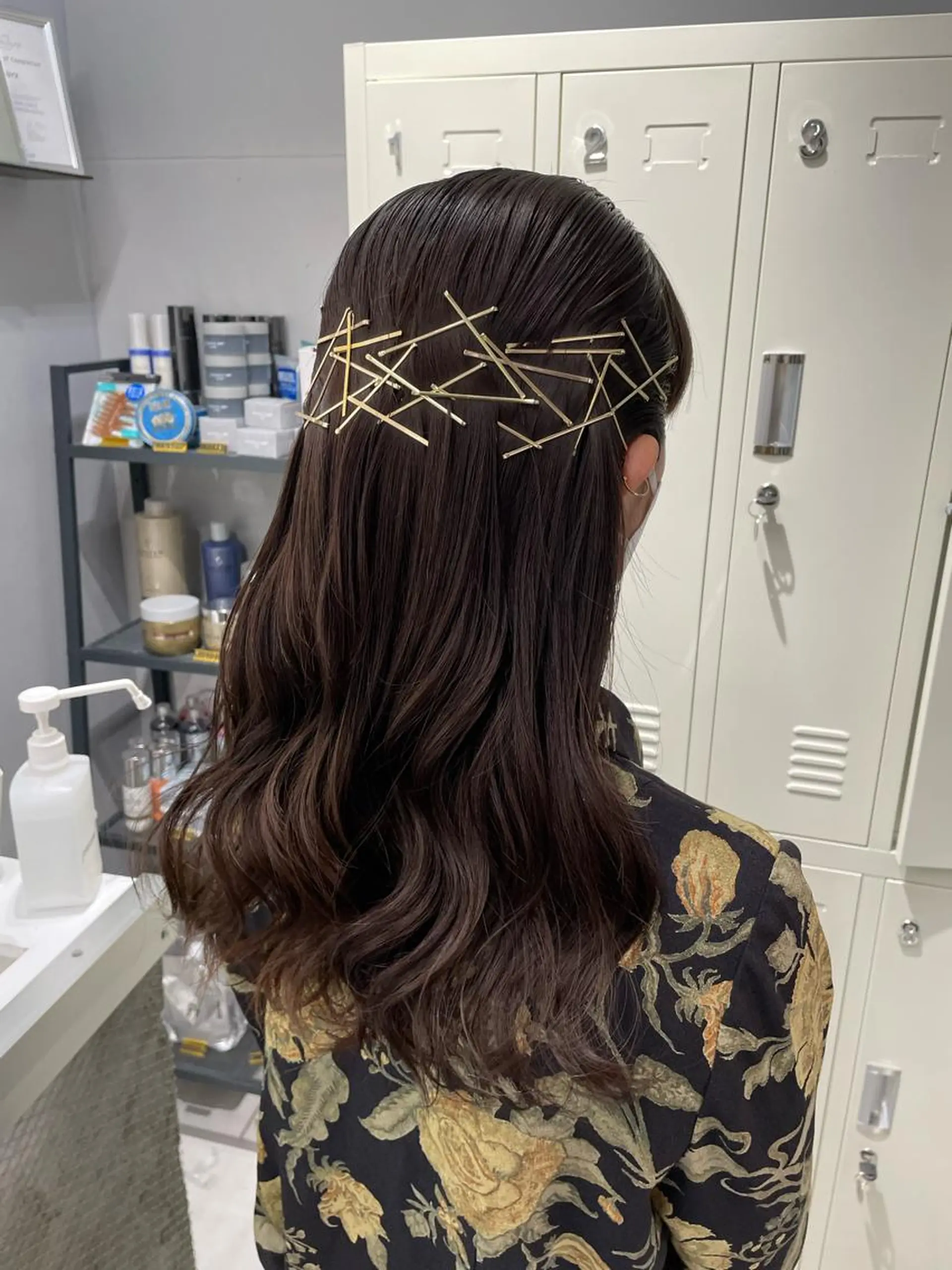 セミロング 卒業式のヘアスタイル 学生 韓国風ヘア 着付け 当日予約大歓迎💕/ Chisatoのその他イメージ