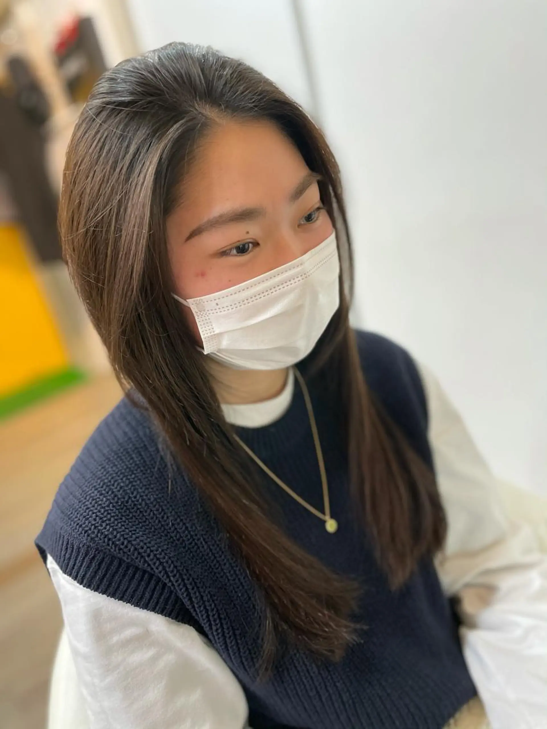 エクステ プルエクステ/潤艶 最強矯正/西野入のヘアスタイル