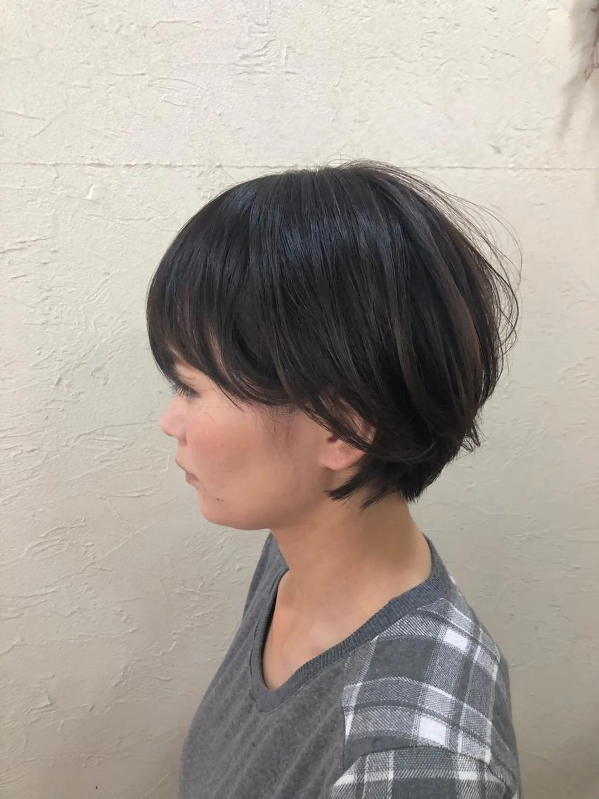 ショート カット ENIF ヤマグチアツコのヘアスタイル
