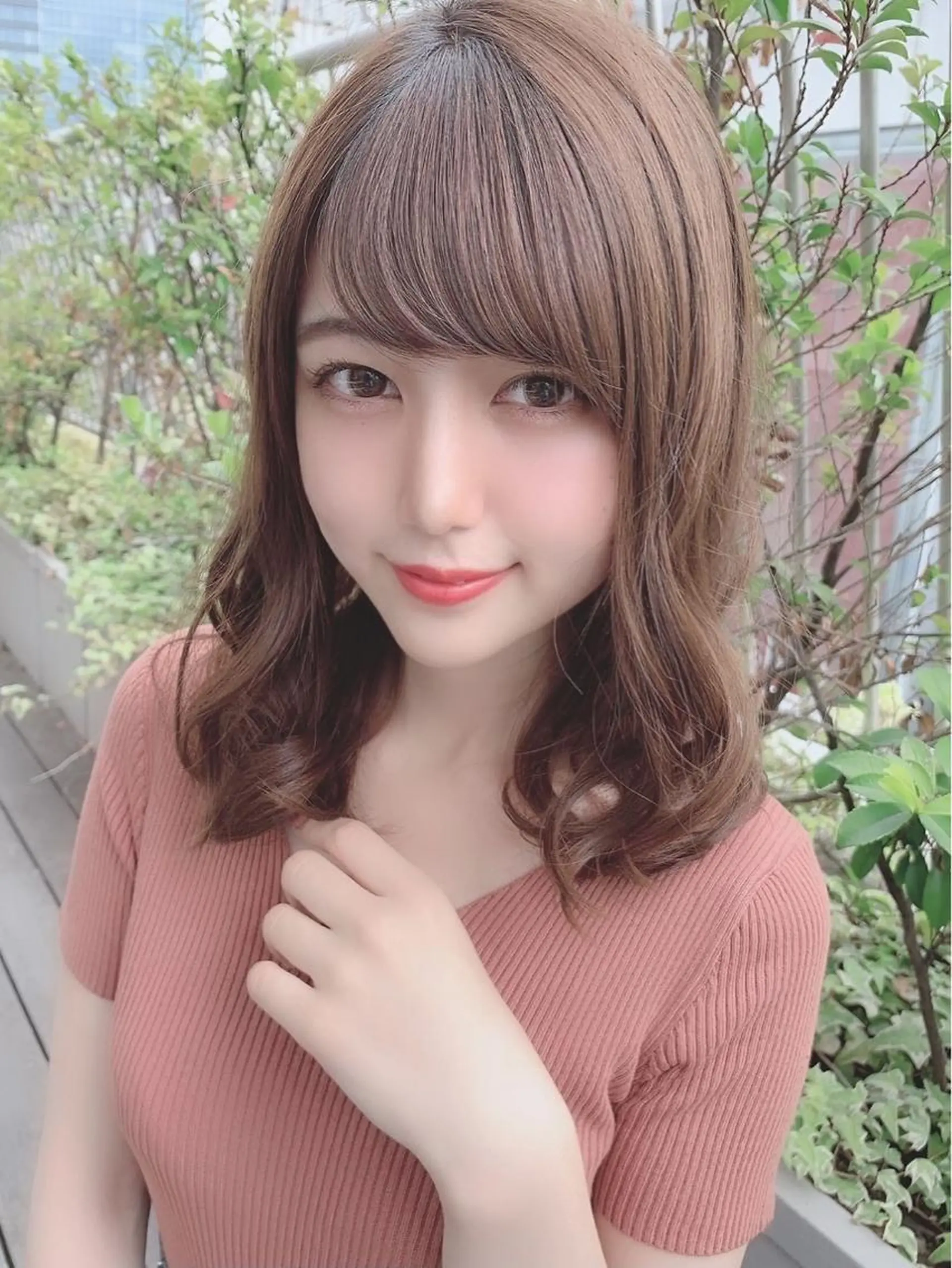 ミディアム 艶感透明感カラー 🫧たけ🫧のヘアスタイル