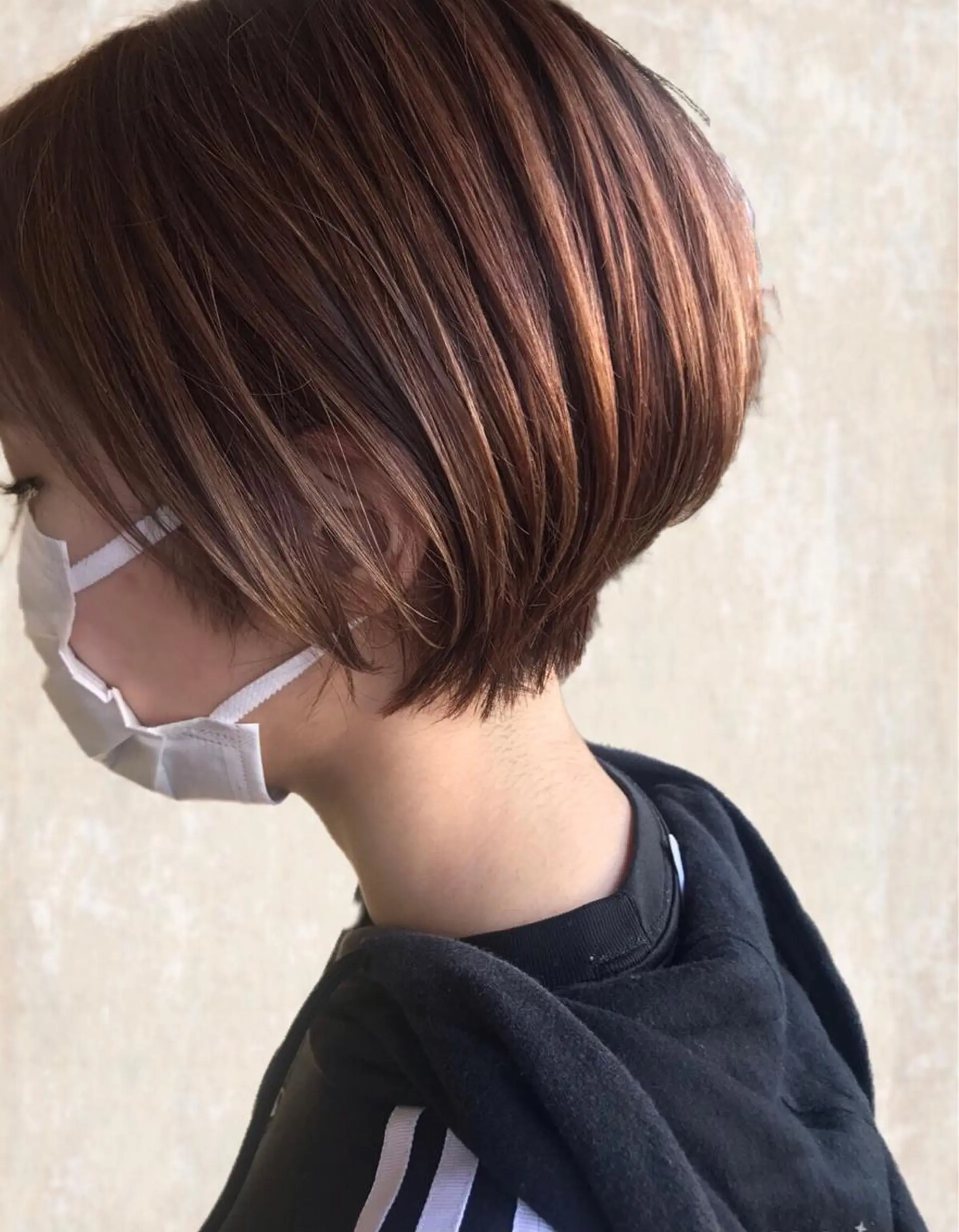 ショート ショートヘア hair works raptureのヘアスタイル