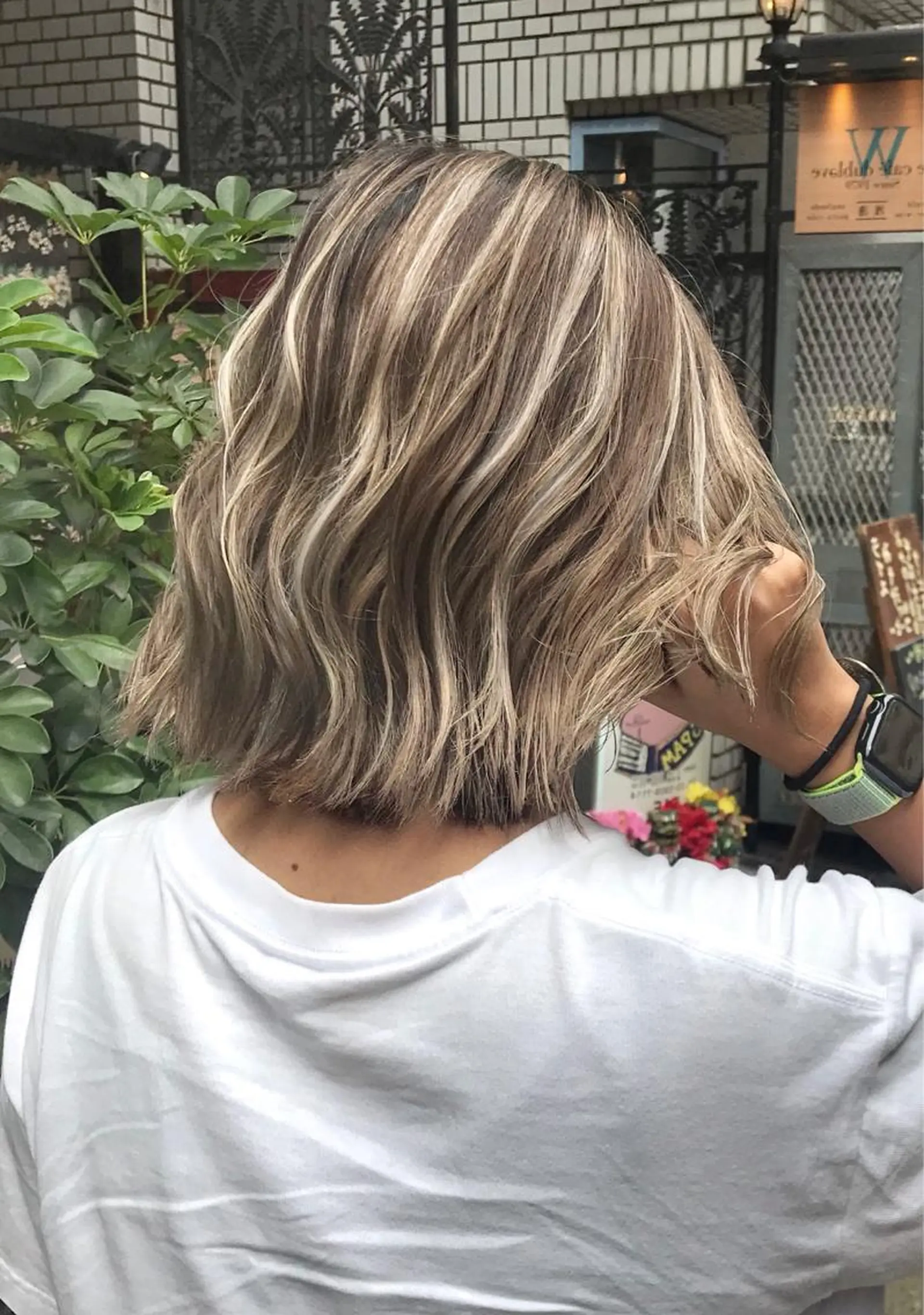 ショート カラー カット ヘアカラー トリートメント 新宿/韓国風レイヤー 髪質改善/ジャッキーのヘアスタイル