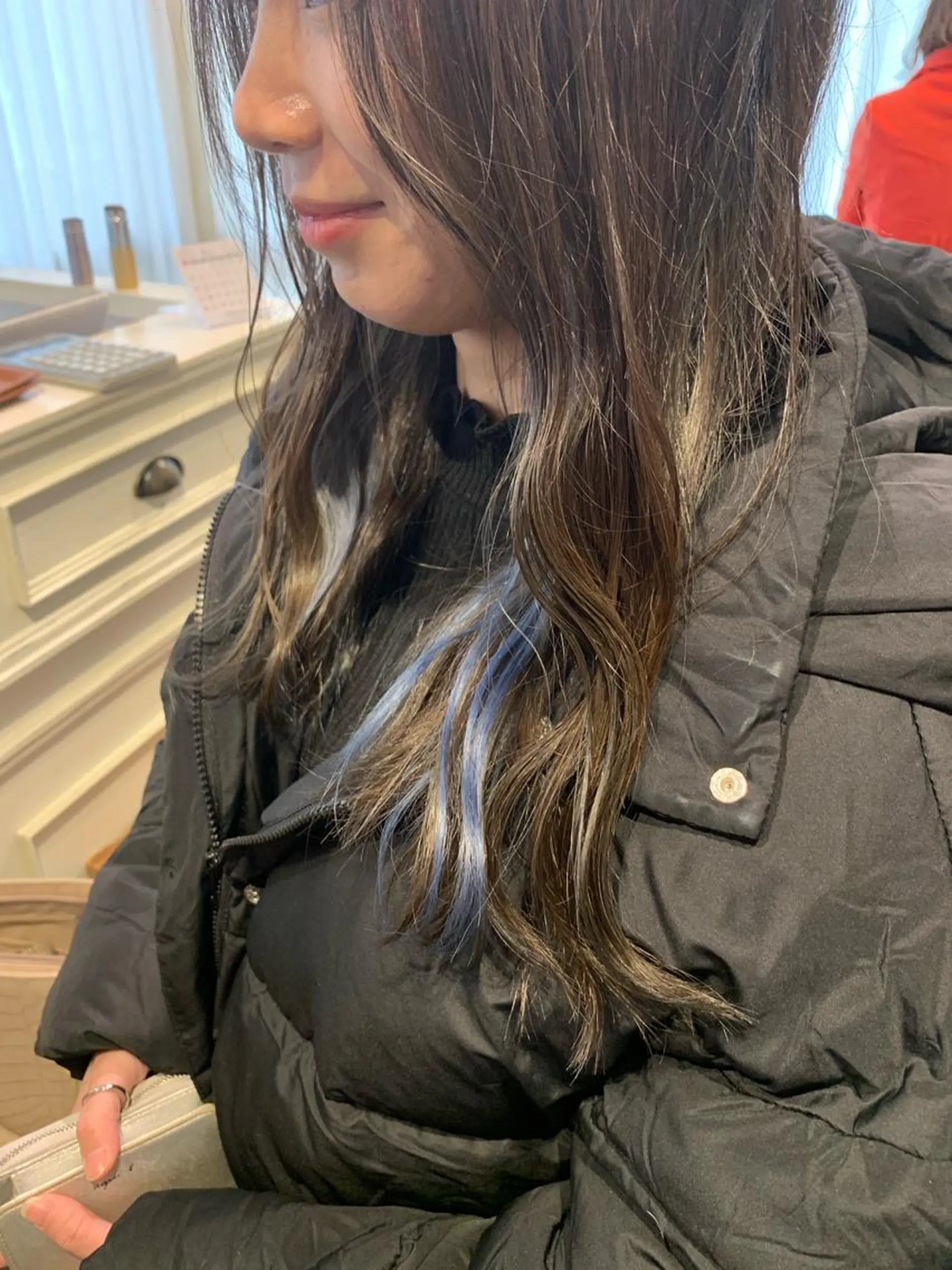 ロング カラー 髪質改善色素改善特化 keiのヘアスタイル