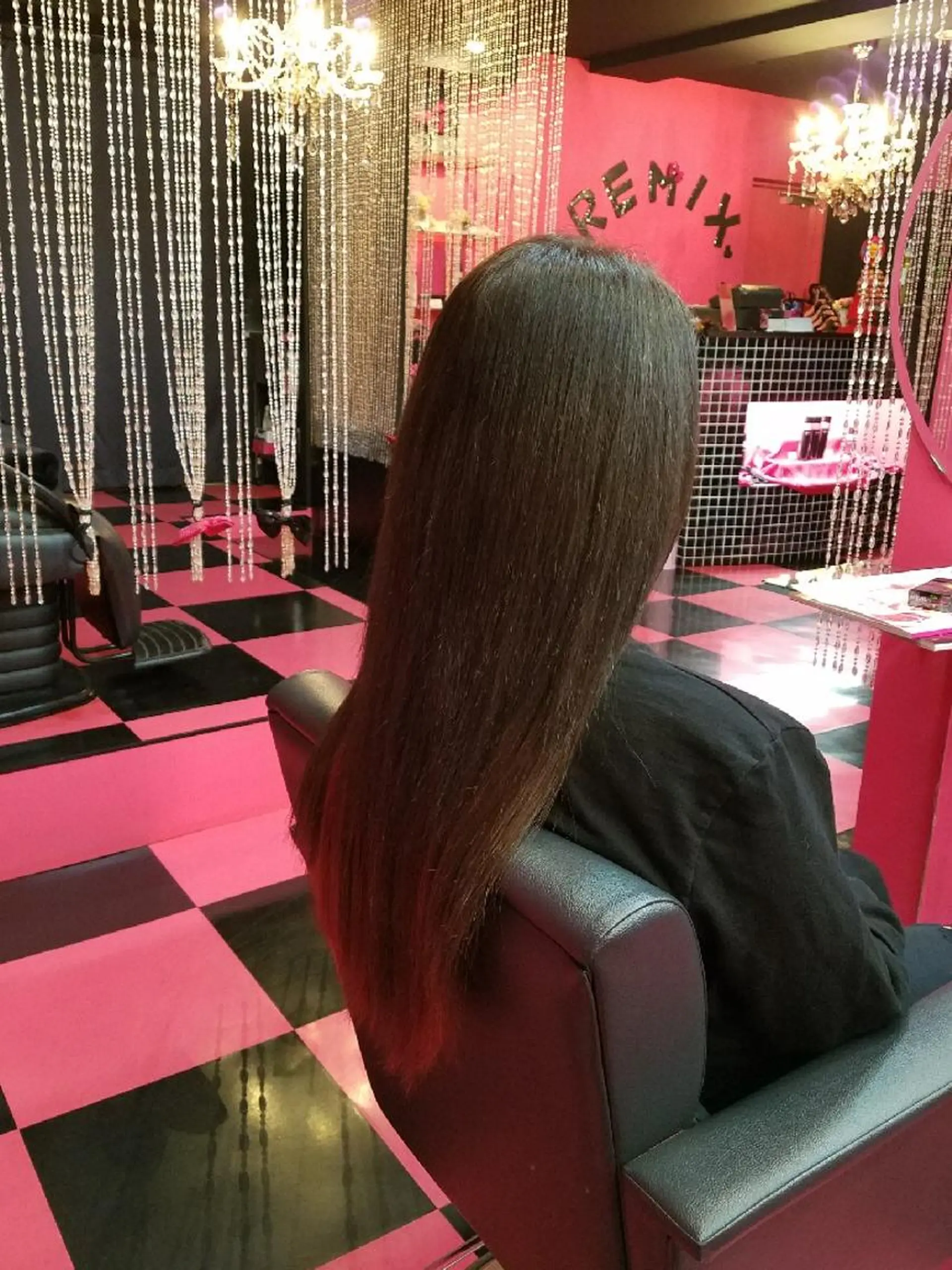 ロング カラー ピンクカラー エクステ REMIX　by　  Love　hairのヘアスタイル